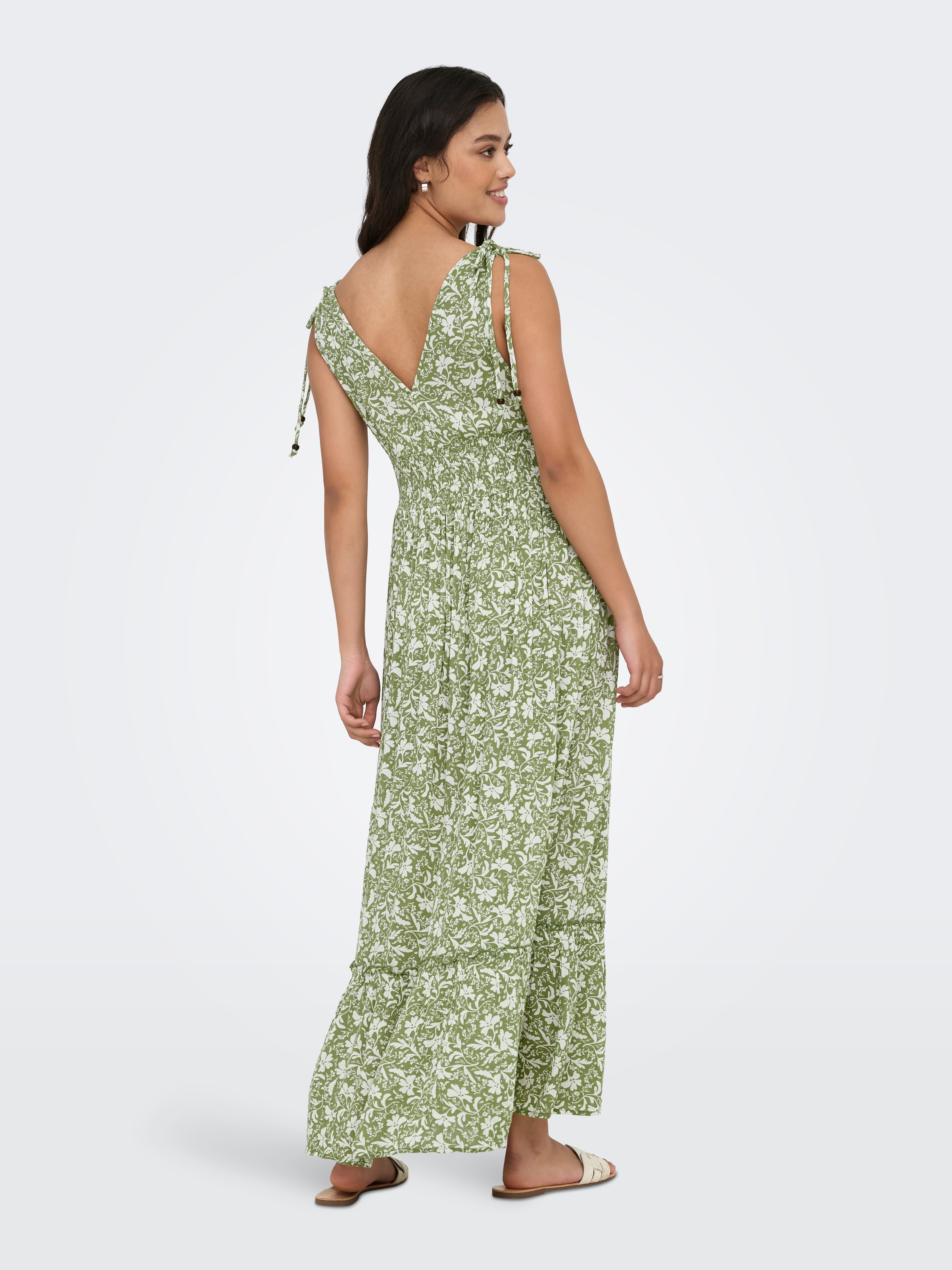 ONLY Maxikleid "ONLFERNANDA LIFE S/L LONG DRESS WVN" günstig online kaufen