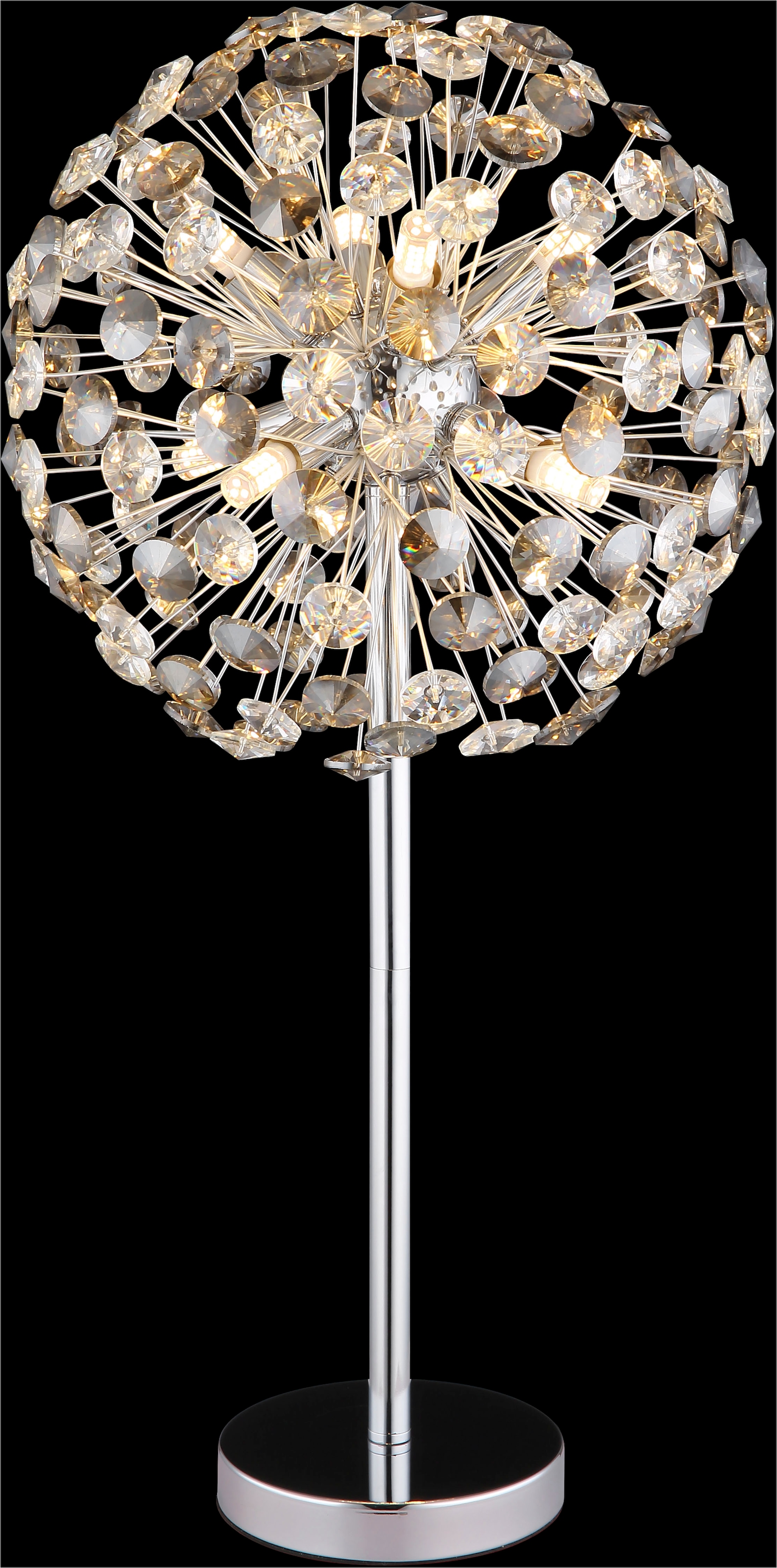 GLOBO LIGHTING Tischleuchte »KATRINA« G9 1 Stk. Warmweiß Tischlampe Nachttischlampe Deko-Tischleuchte Schlafzimmer