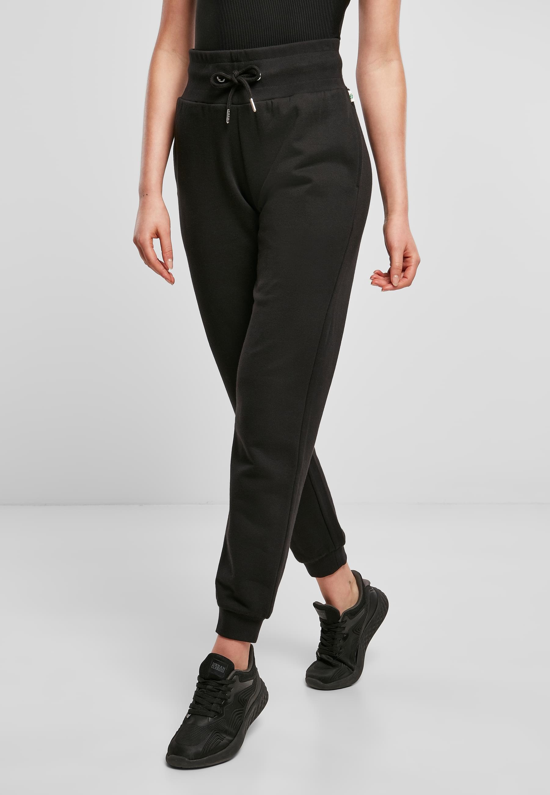 URBAN CLASSICS Jogginghose »Urban Classics Damen Ladies Organic High Waist Sweat Pants«, (1 tlg.)