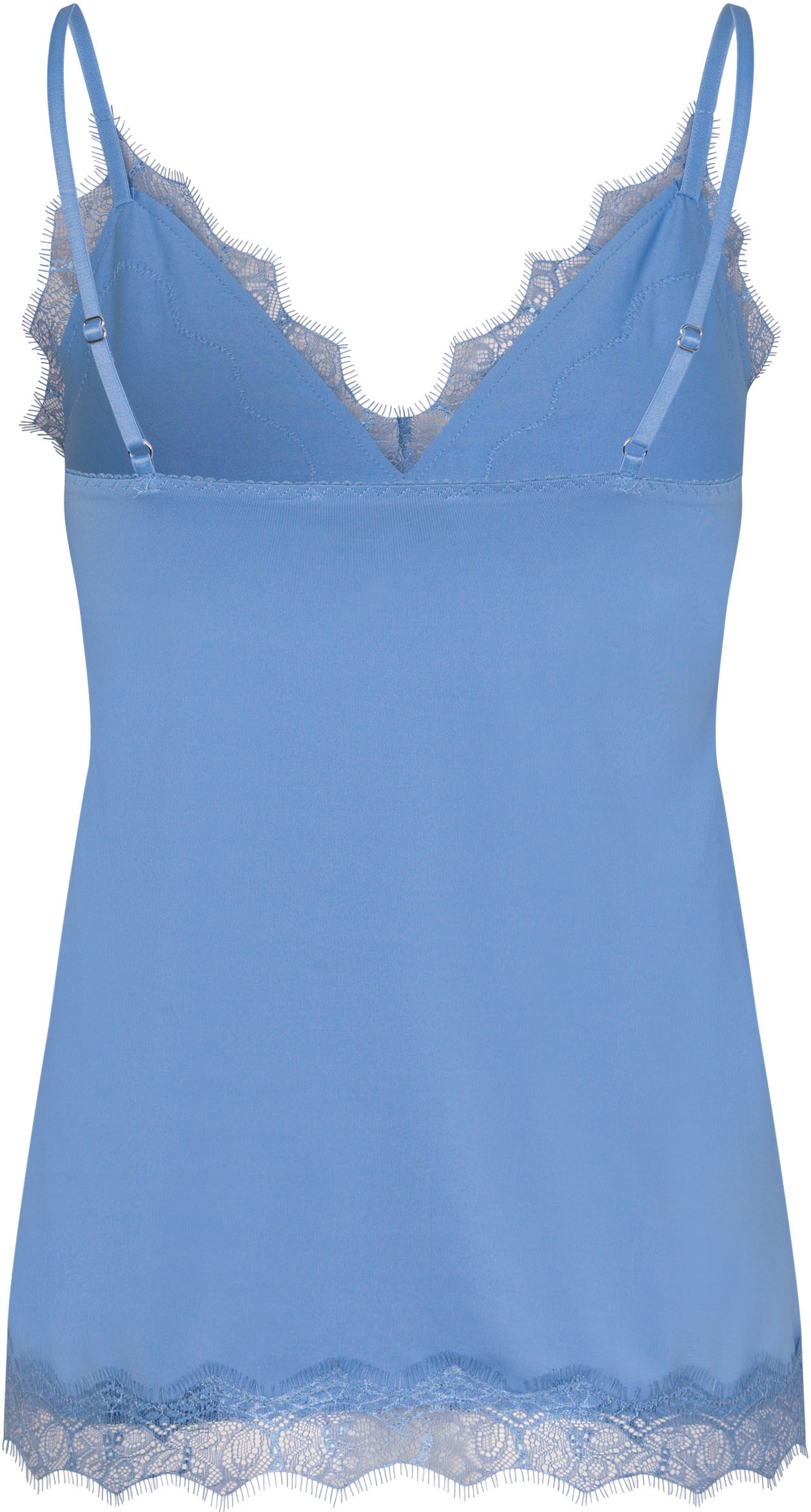 rosemunde Unterhemd »Billie Strap Top«, wunderschöner Vintage-Spitzenbesatz an Ausschnitt und Saum