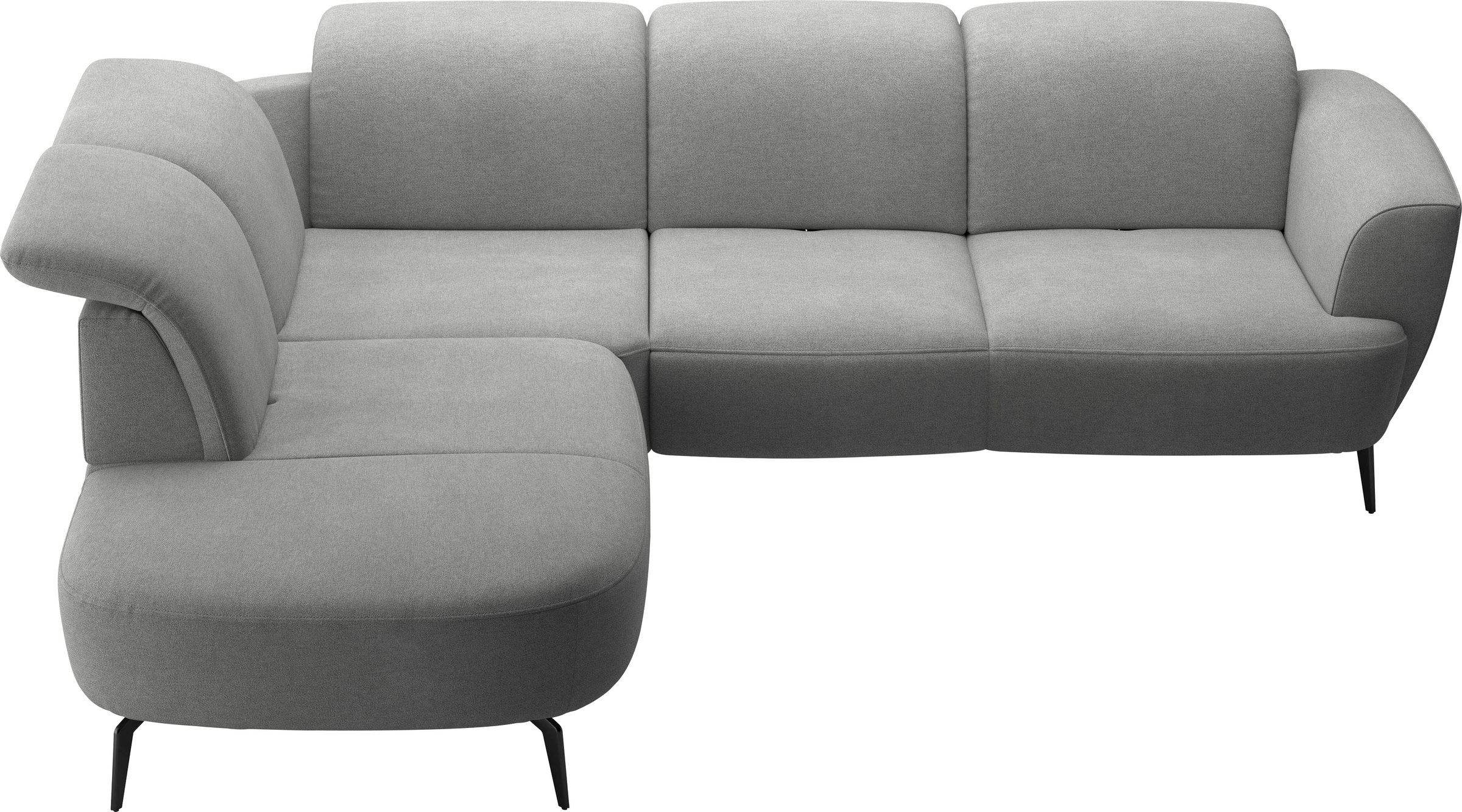 sit&more Ecksofa "Zoe" ink.Sitztiefenverstellung, wahlweise mit Kopfteilver günstig online kaufen