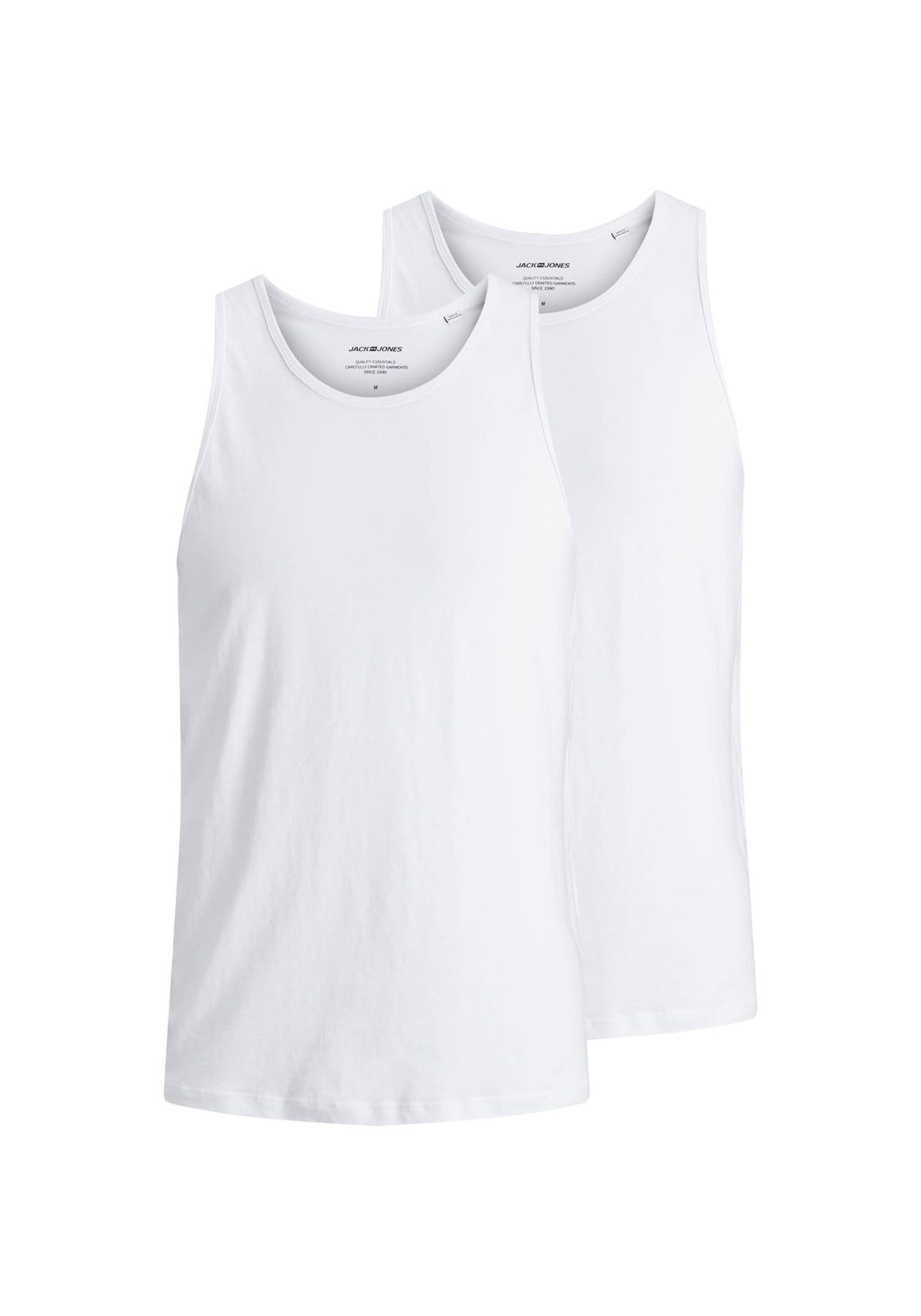 Jack & Jones Unterhemd "Unterhemd JACBASIC TANKTOP 2PK 2er Pack"