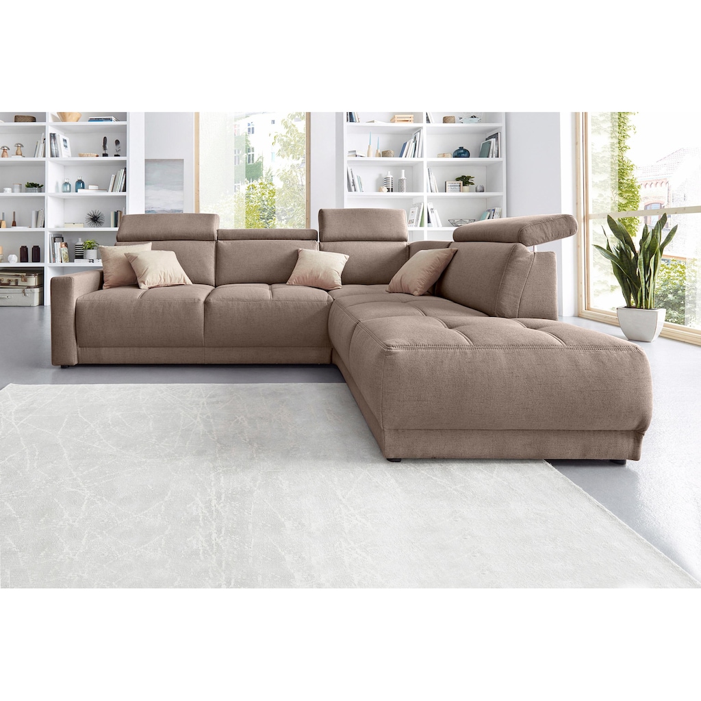 DOMO collection Ecksofa »Ava L-Form«