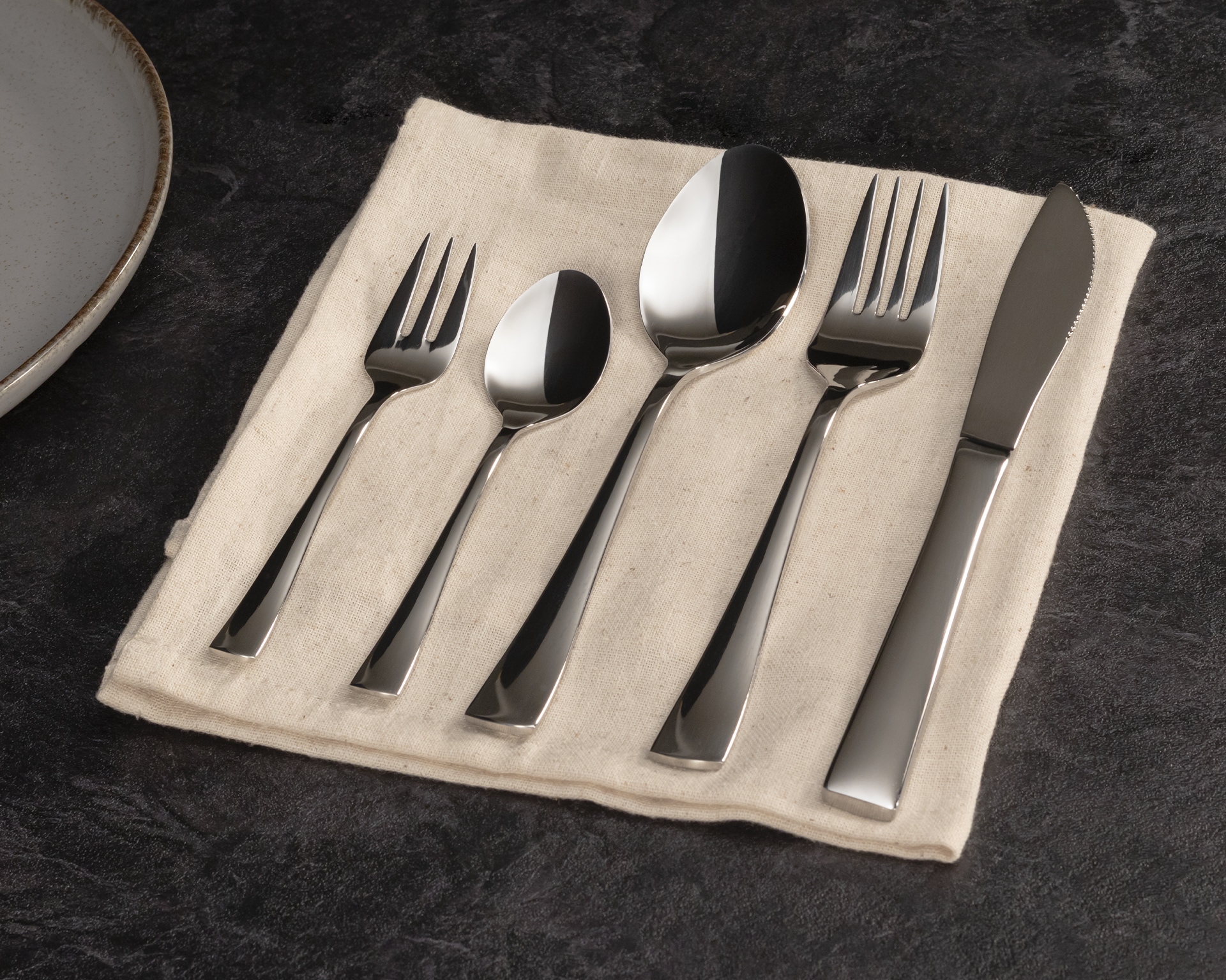 KING Besteck-Set »»Madrid«« 3 mm, Edelstahl 18/10, inkl. Besteck-Etui, für 6 Personen