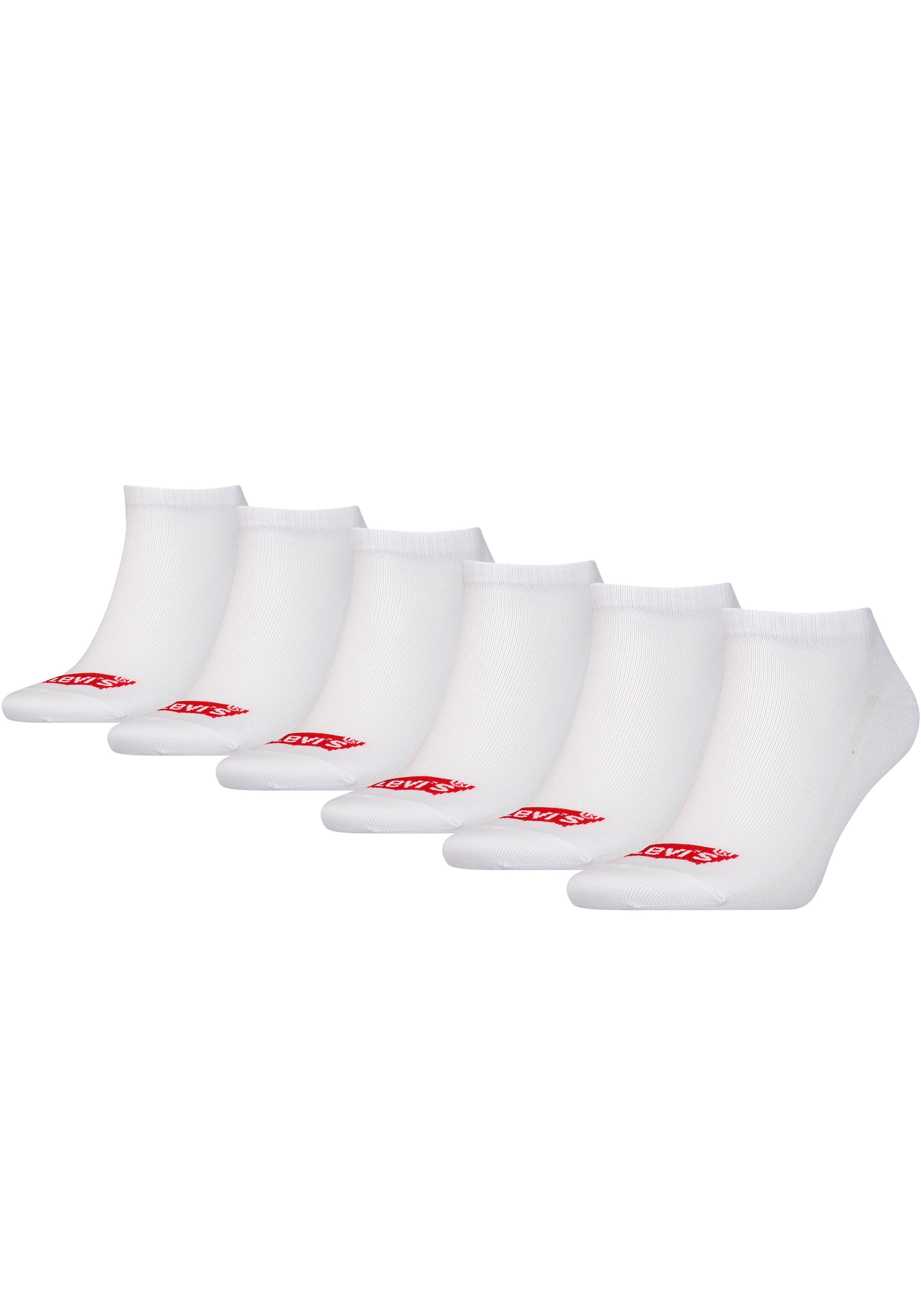 Levis Sneakersocken "LEVIS LOW CUT BATWING LOGO 6P ECOM" Packung, 6 Paar, 6 günstig online kaufen