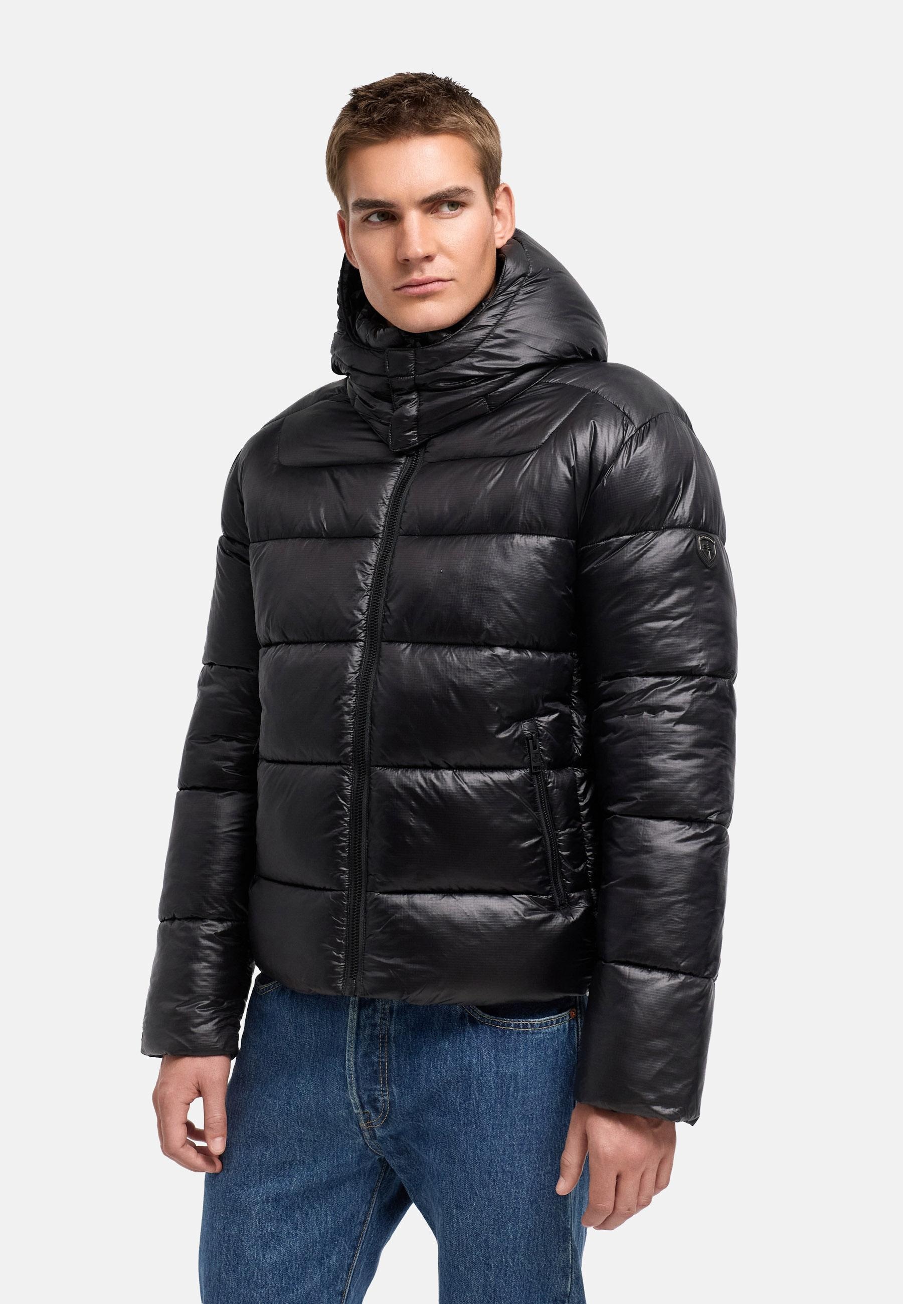 Stone Harbour Steppjacke »Ezioo XX« mit Kapuze Herren Winterjacke mit magnetischen Knöpfen