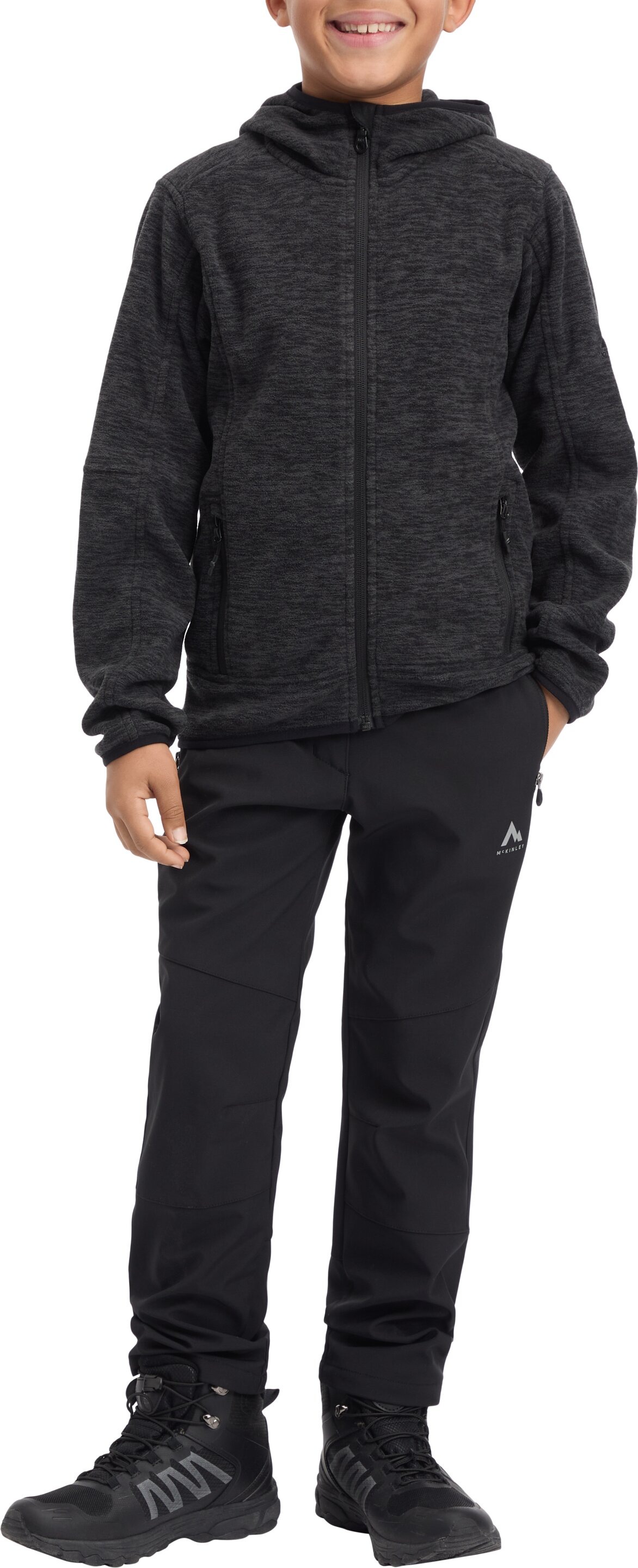 Thumbnail - McKINLEY Fleecejacke "Fleece-Jacke Choco FZ HD FL B" mit Kapuze