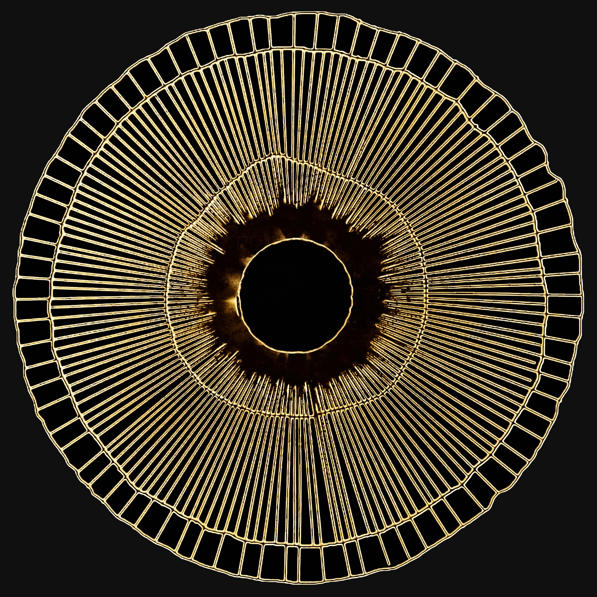 Leonique Leinwandbild "Das Auge", Abstrakt, (1 St.), Akustikbild mit sehr guten Schallabsorptions-Eigenschaften