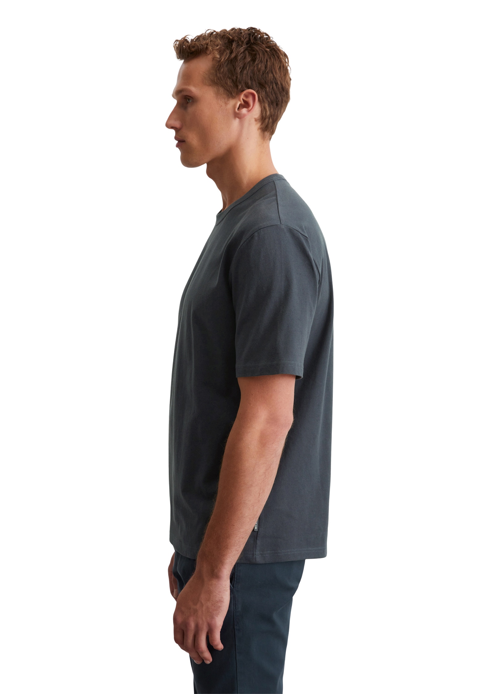 Marc OPolo T-Shirt "aus hochwertiger Bio-Baumwolle" günstig online kaufen