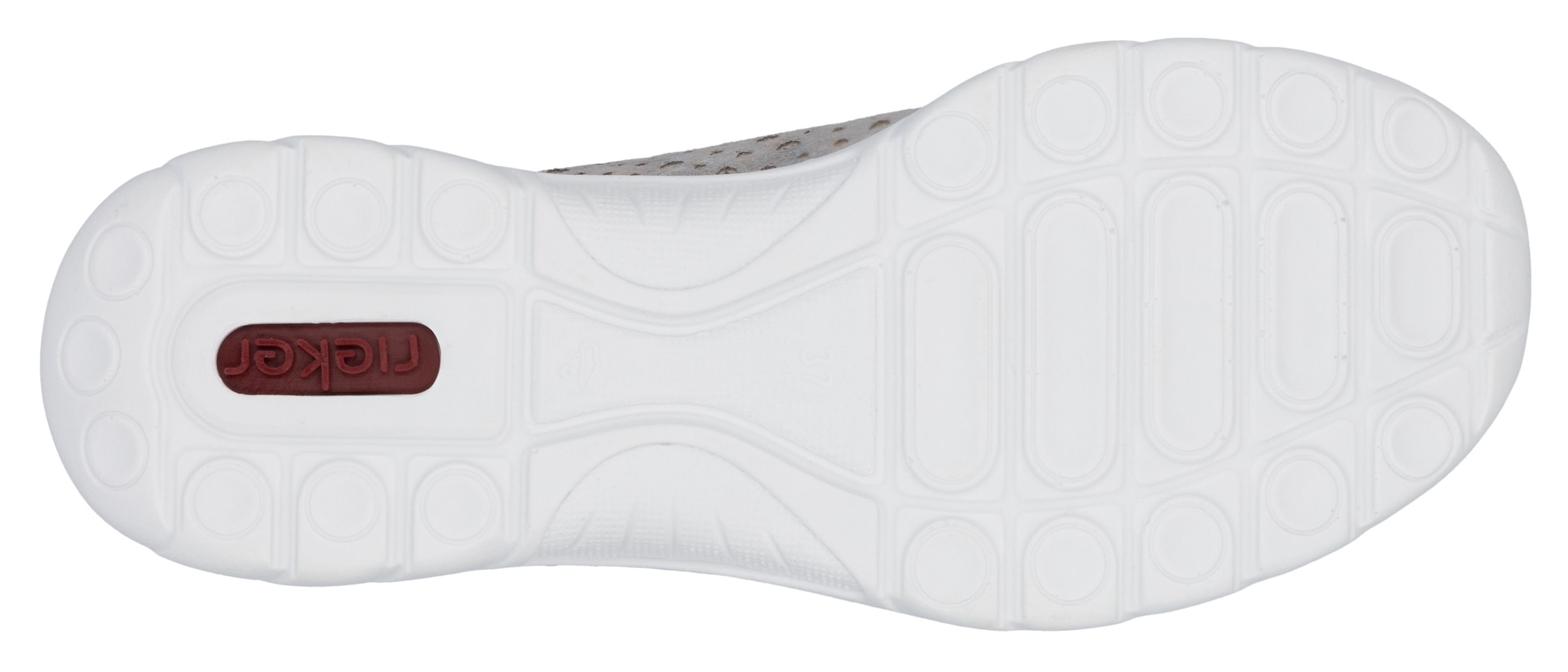 Rieker Slip-On Sneaker, Schlupfschuh, Freizeitschuh, Halbschuh mit Schnellverschluss
