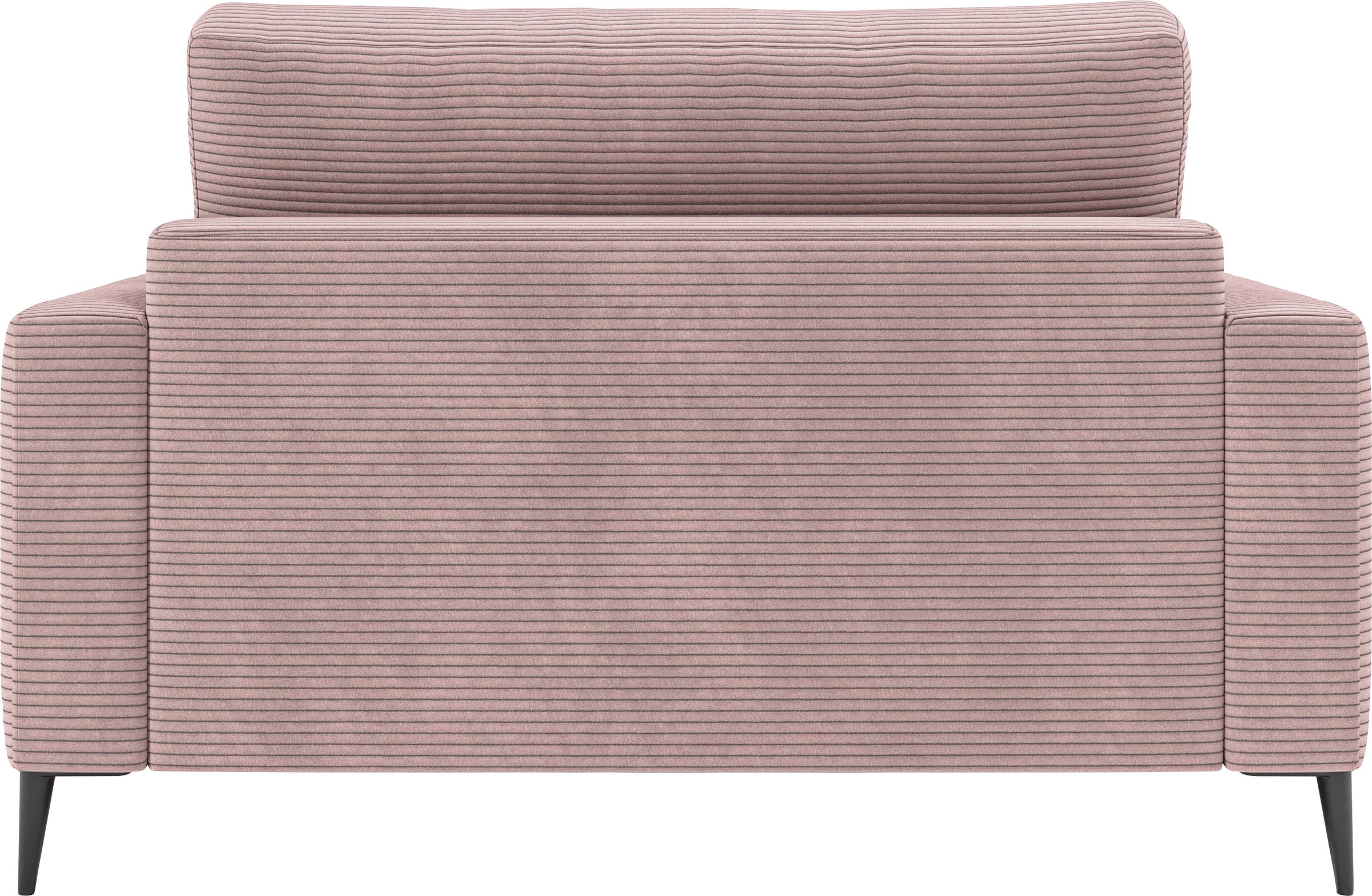 INOSIGN Chaiselongue »Downtown Loungemöbel zum Relaxen, B/T/H: 132/170/84 cm«, auch in Bouclé, Cord und Easy care - leicht mir Wasser zu reinigen