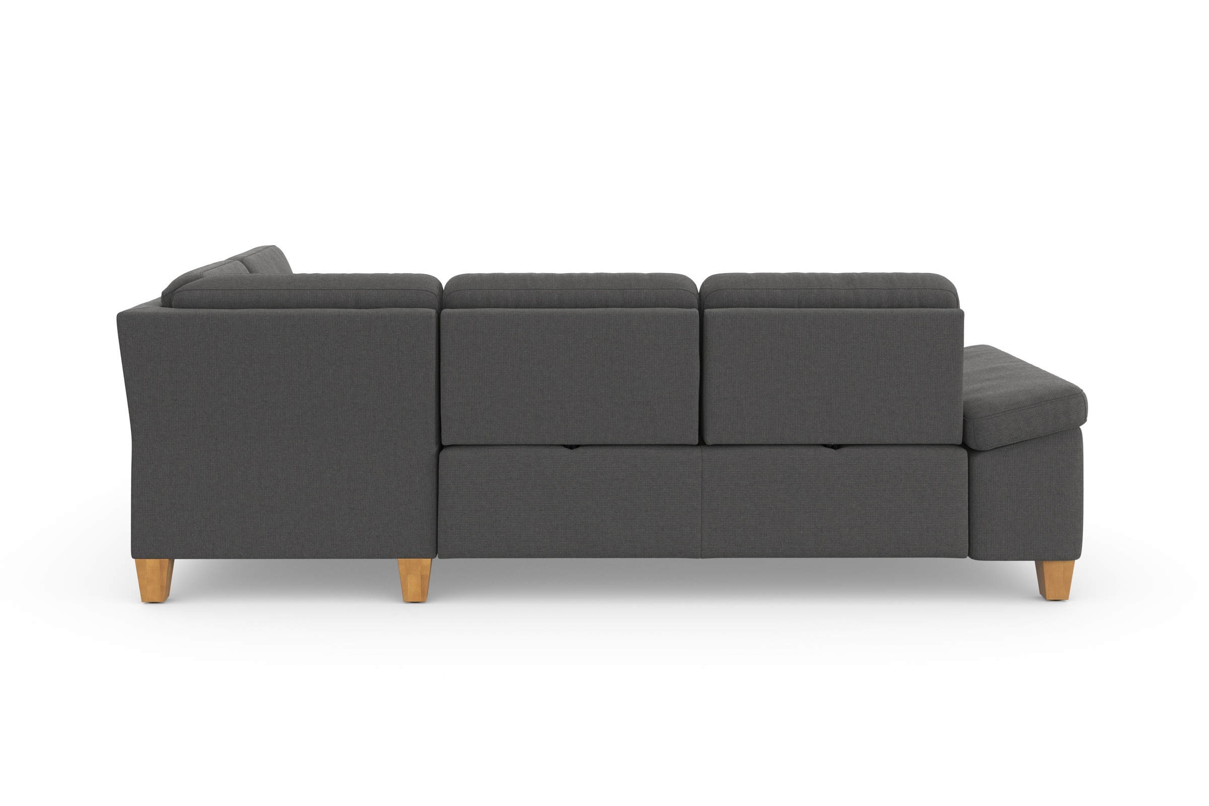 sit&more Ecksofa »Westham L-Form«, mit Ottomane, mit oder ohne Bettfunktion, Bettkasten, Verstellung