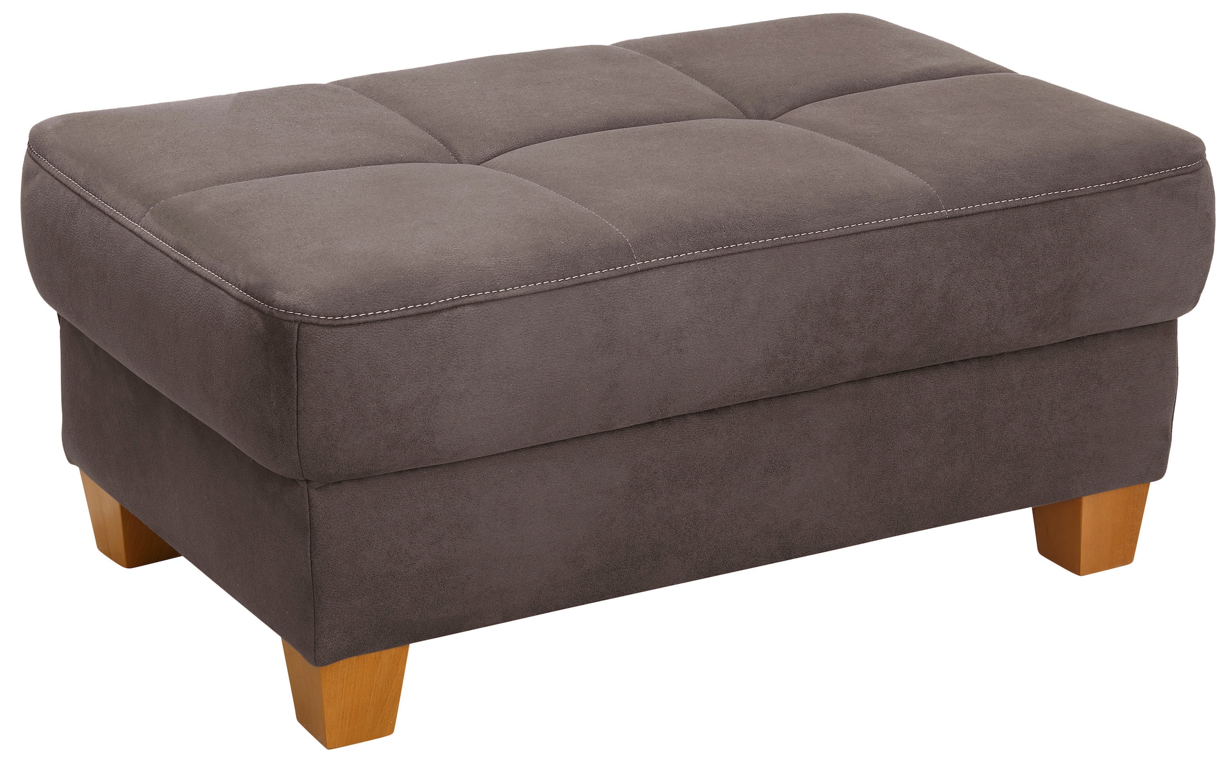 OTTO home Hocker "Puccini" mit Kontrastnaht