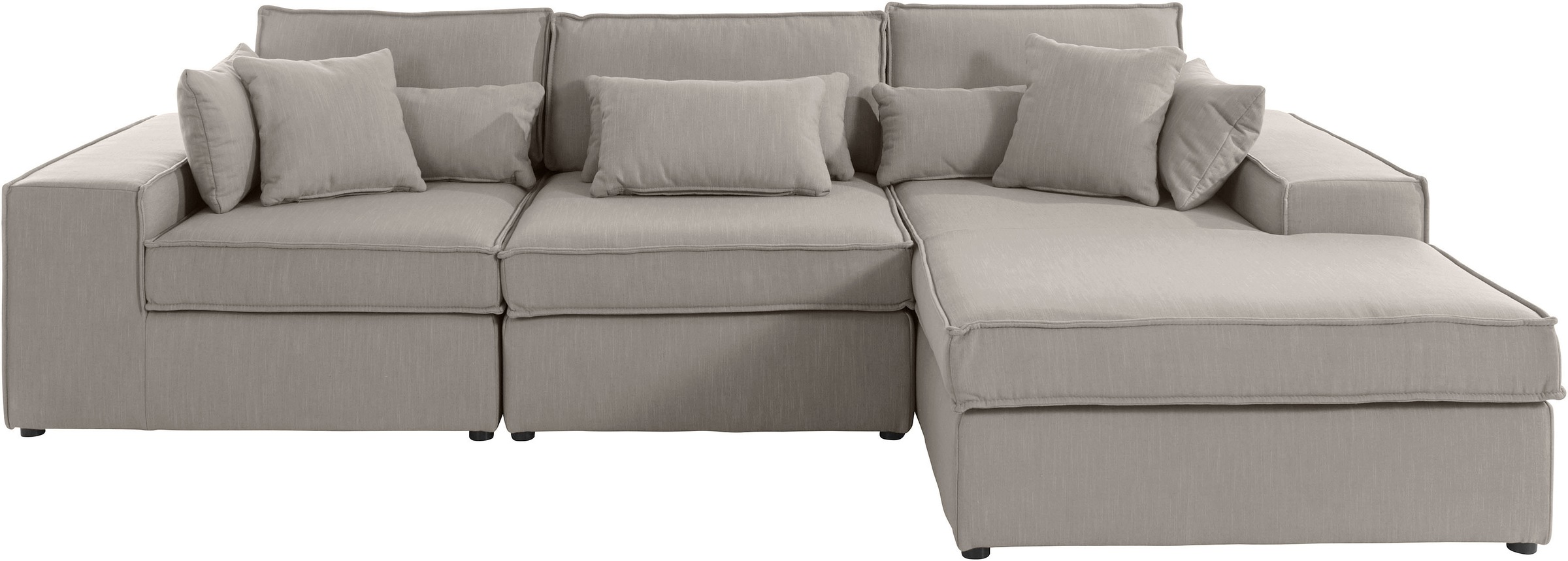 OTTO home Ecksofa "Florid L-Form" 3 Teile, bestehend aus Modulen, viele Bez günstig online kaufen