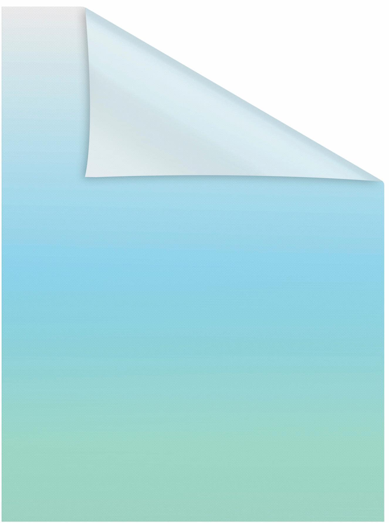 LICHTBLICK ORIGINAL Fensterfolie »Ombre Petrol« 1 St. blic...