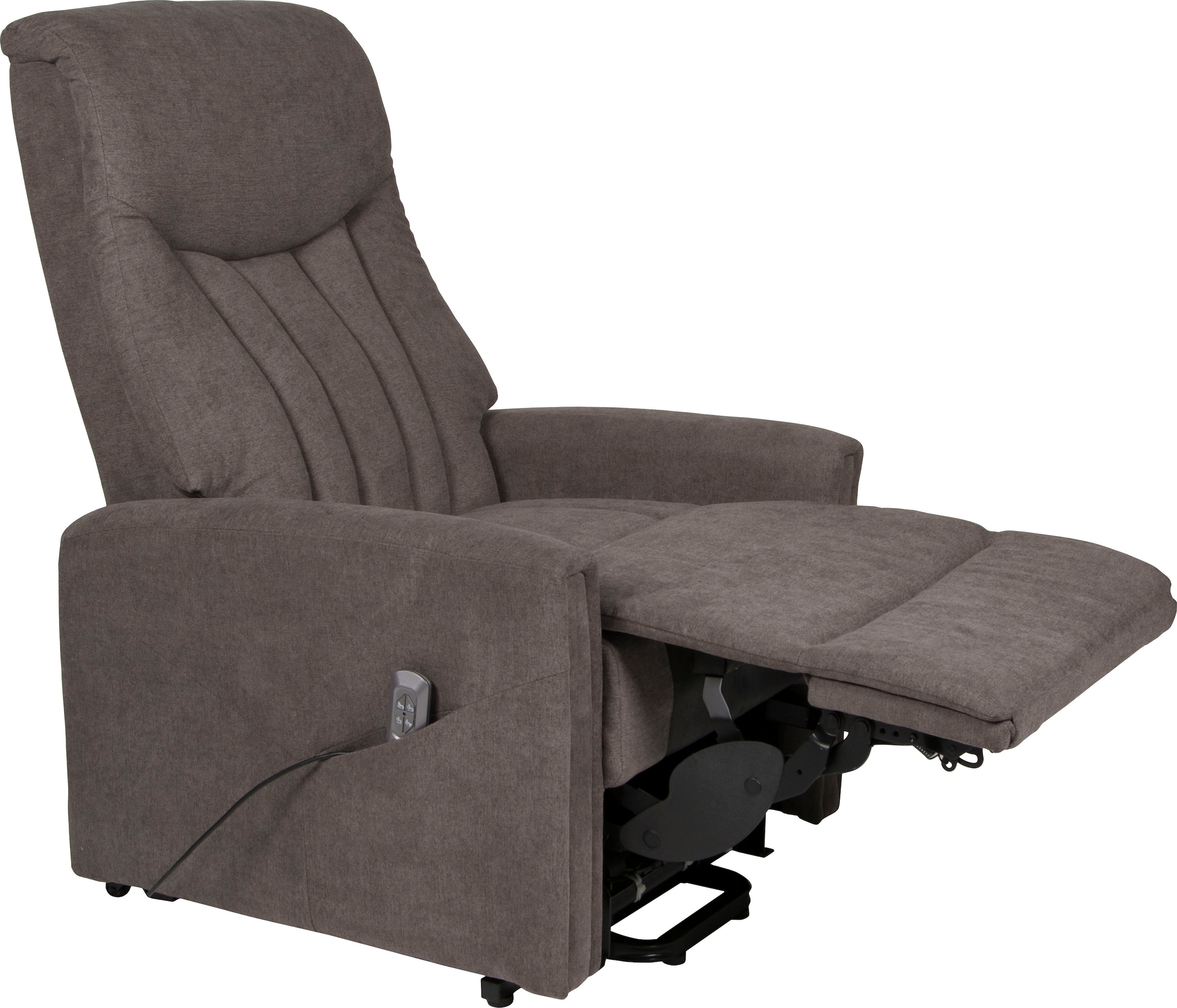 Duo Collection TV-Sessel »Bonnyville 2 mit 2 Motoren, elektrischer Aufstehhilfe«, Relaxfunktion und Taschenfederkern mit Stahlwellenunterfederung