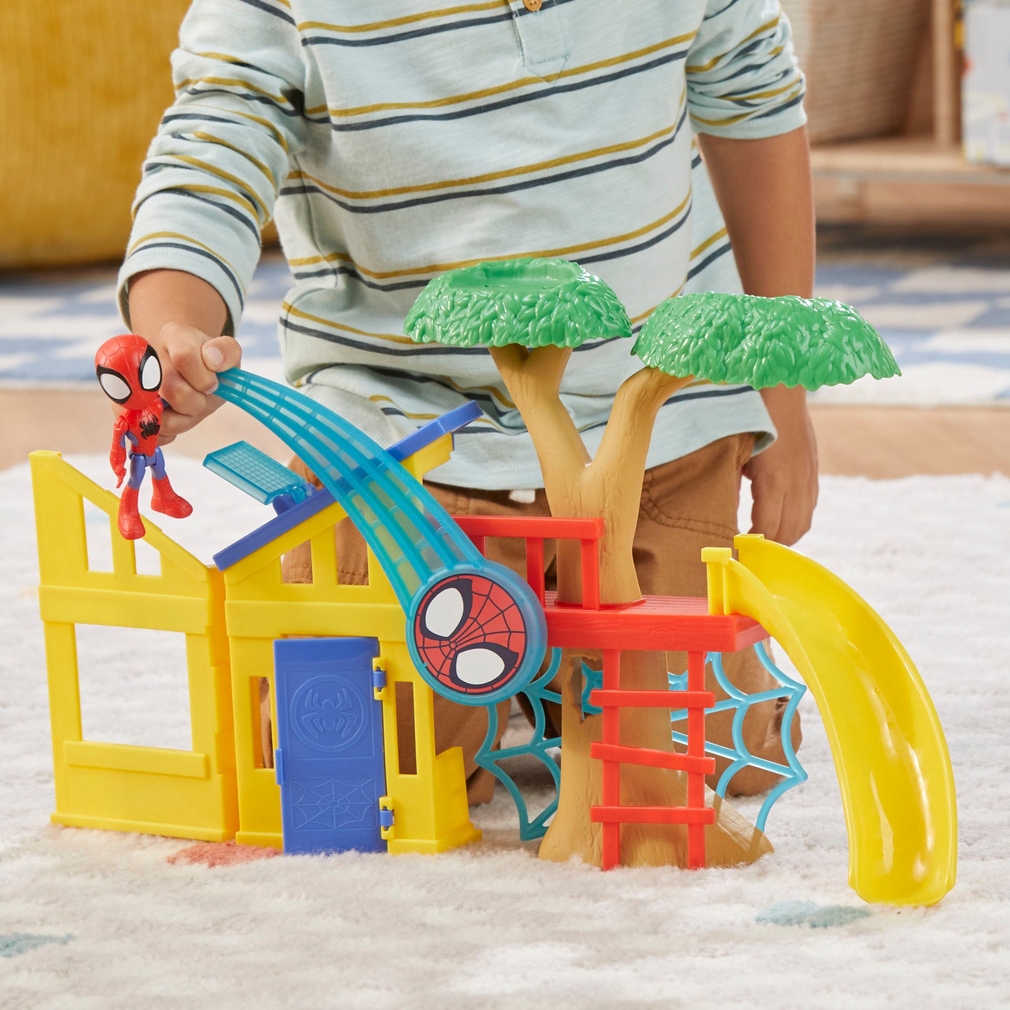 Hasbro Spielwelt »Marvel Spidey und seine Super-Freunde, Spideys Spielplatz«