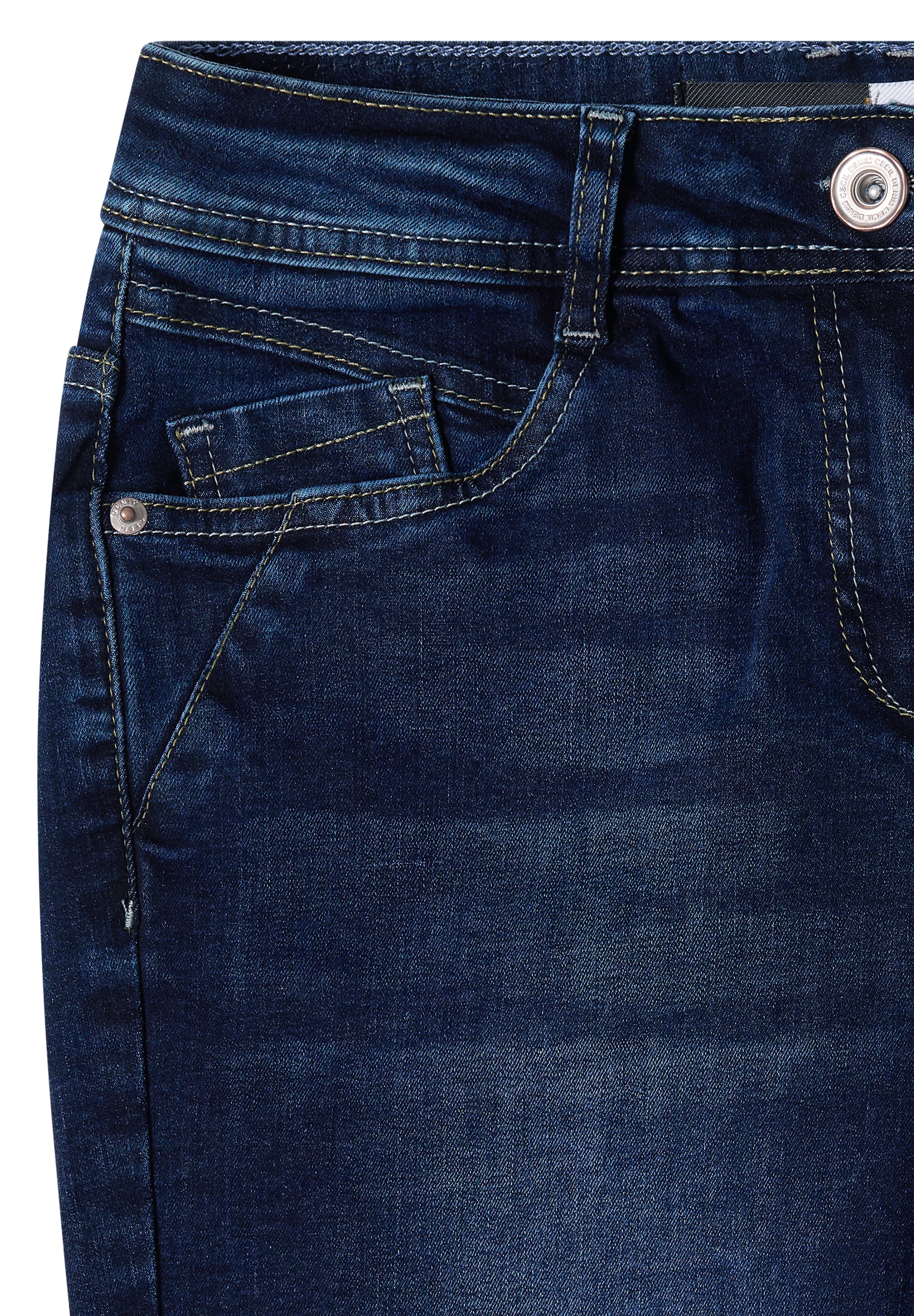 Cecil Comfort-fit-Jeans Middle Waist