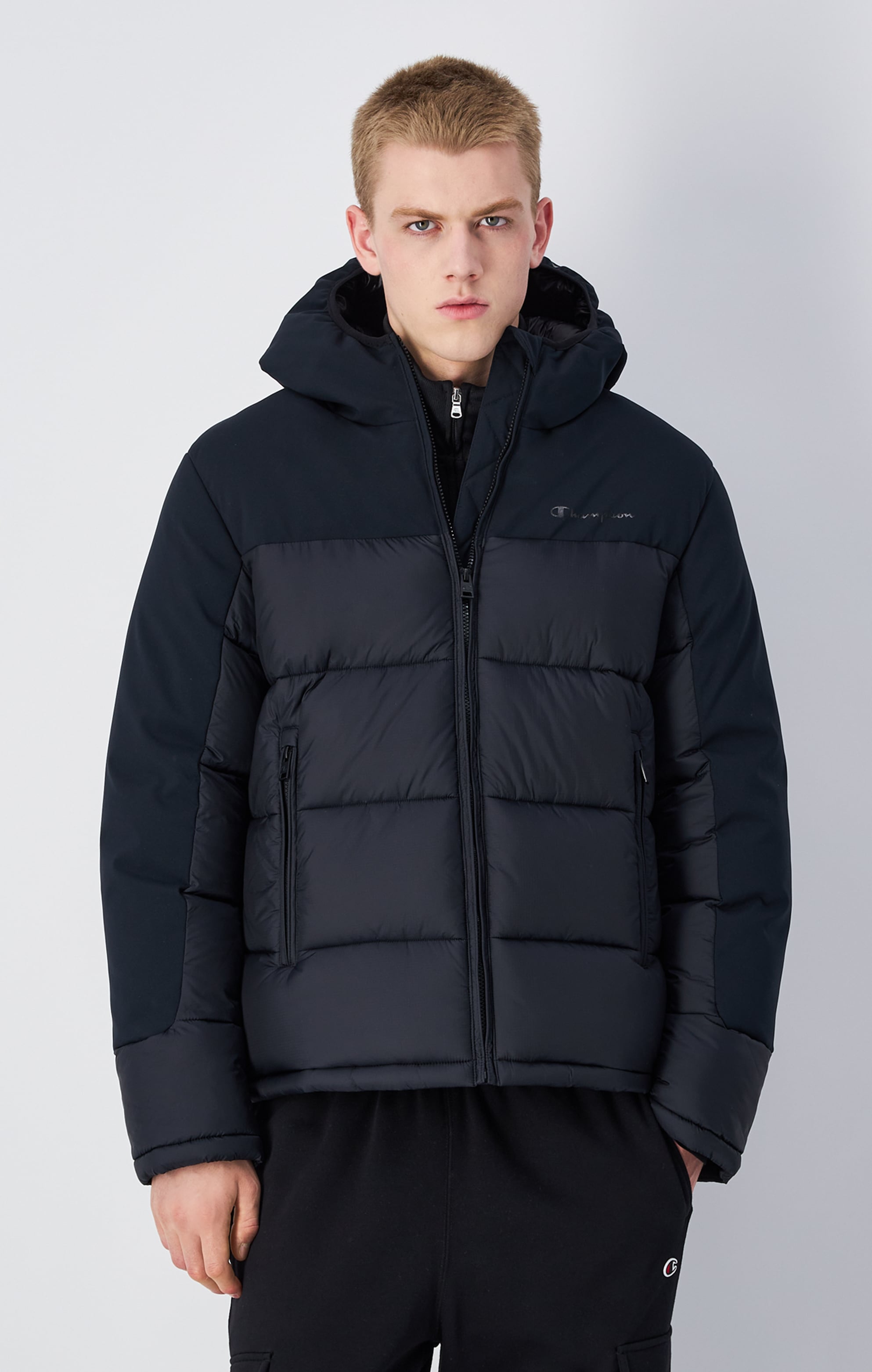 Champion Winterjacke, mit Kapuze