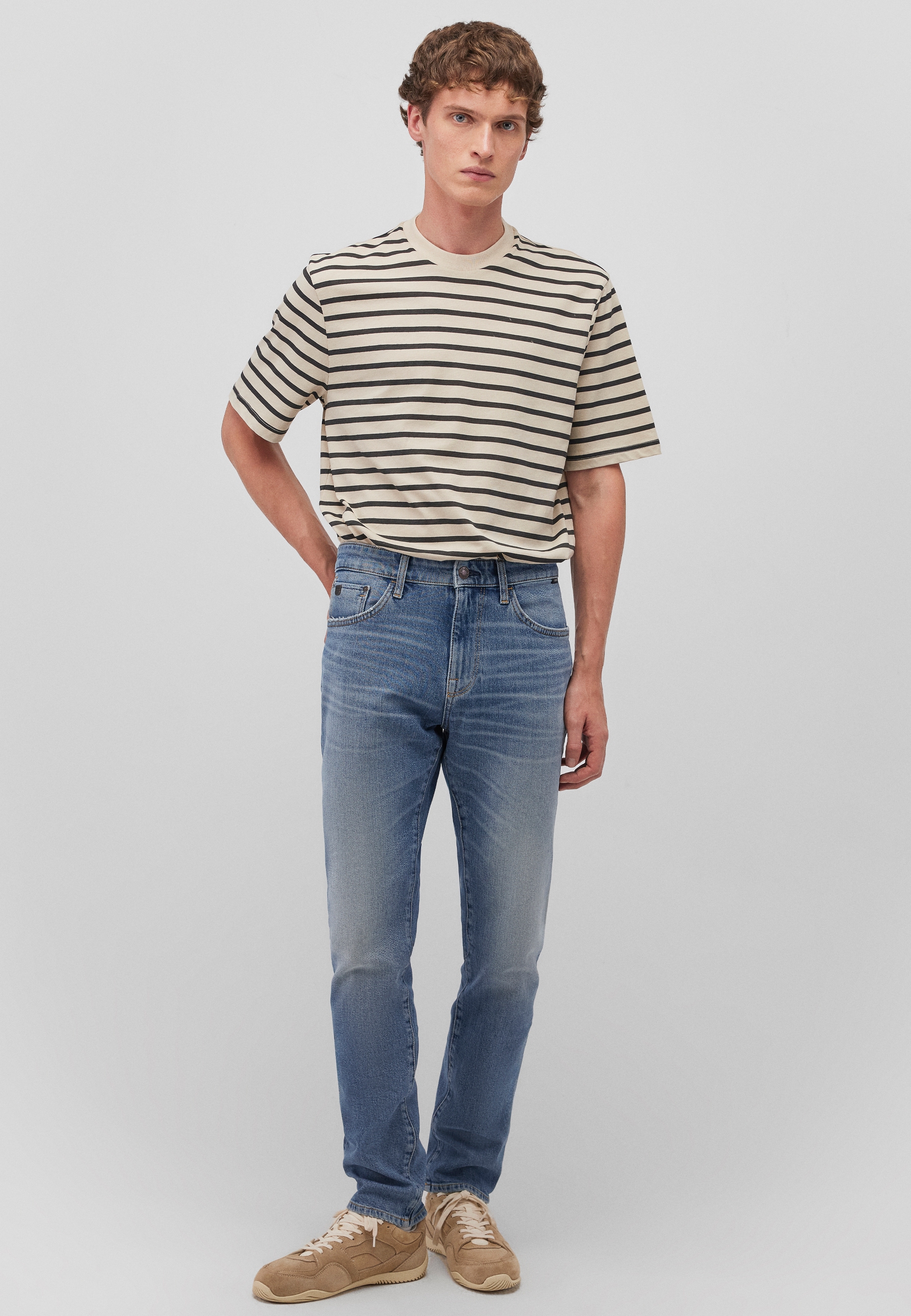 Mavi T-Shirt "STRIPE TEE", Stripe Tee günstig online kaufen