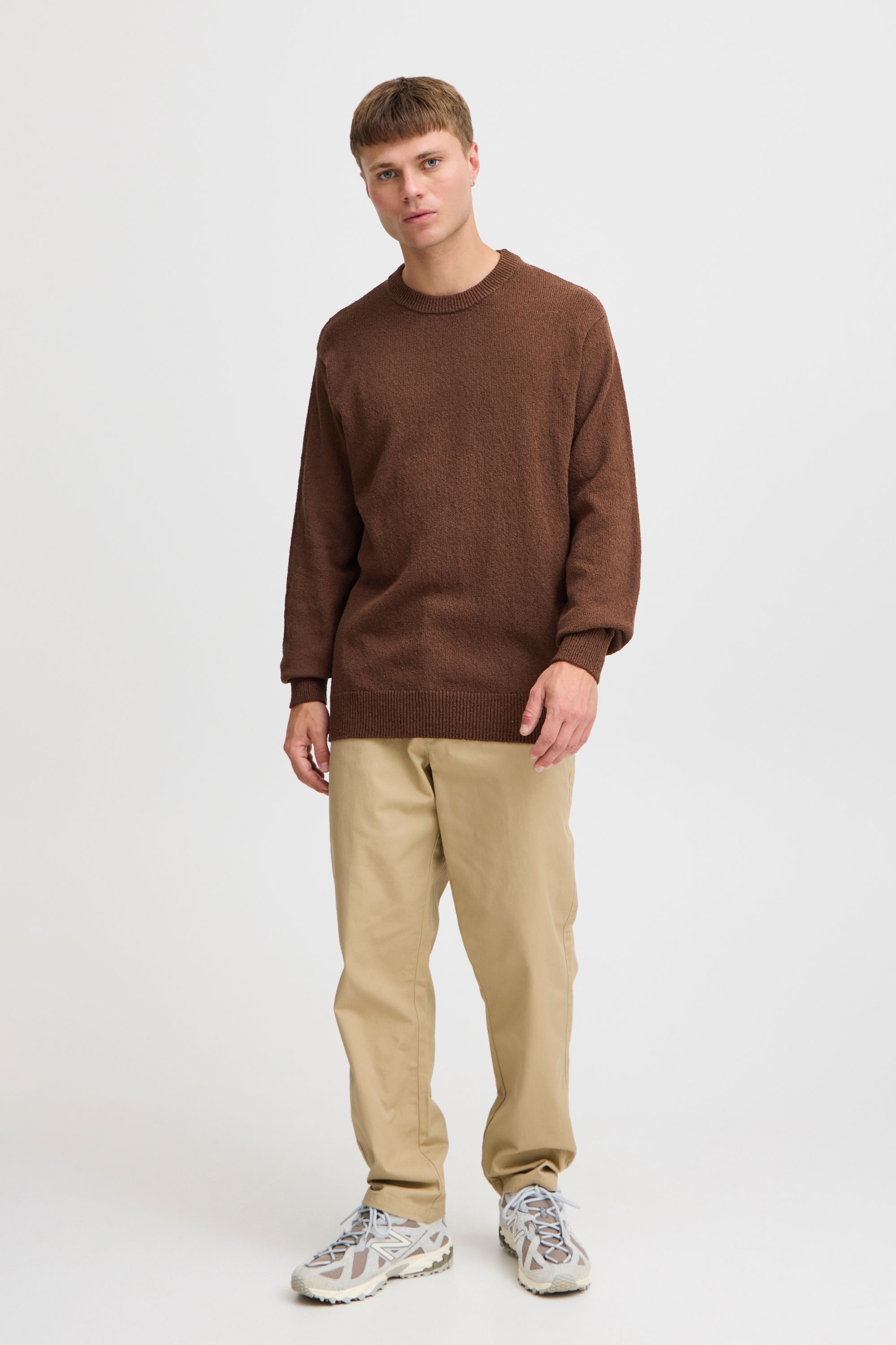 !Solid Strickfleece-Pullover »Strickpullover SDIKE«