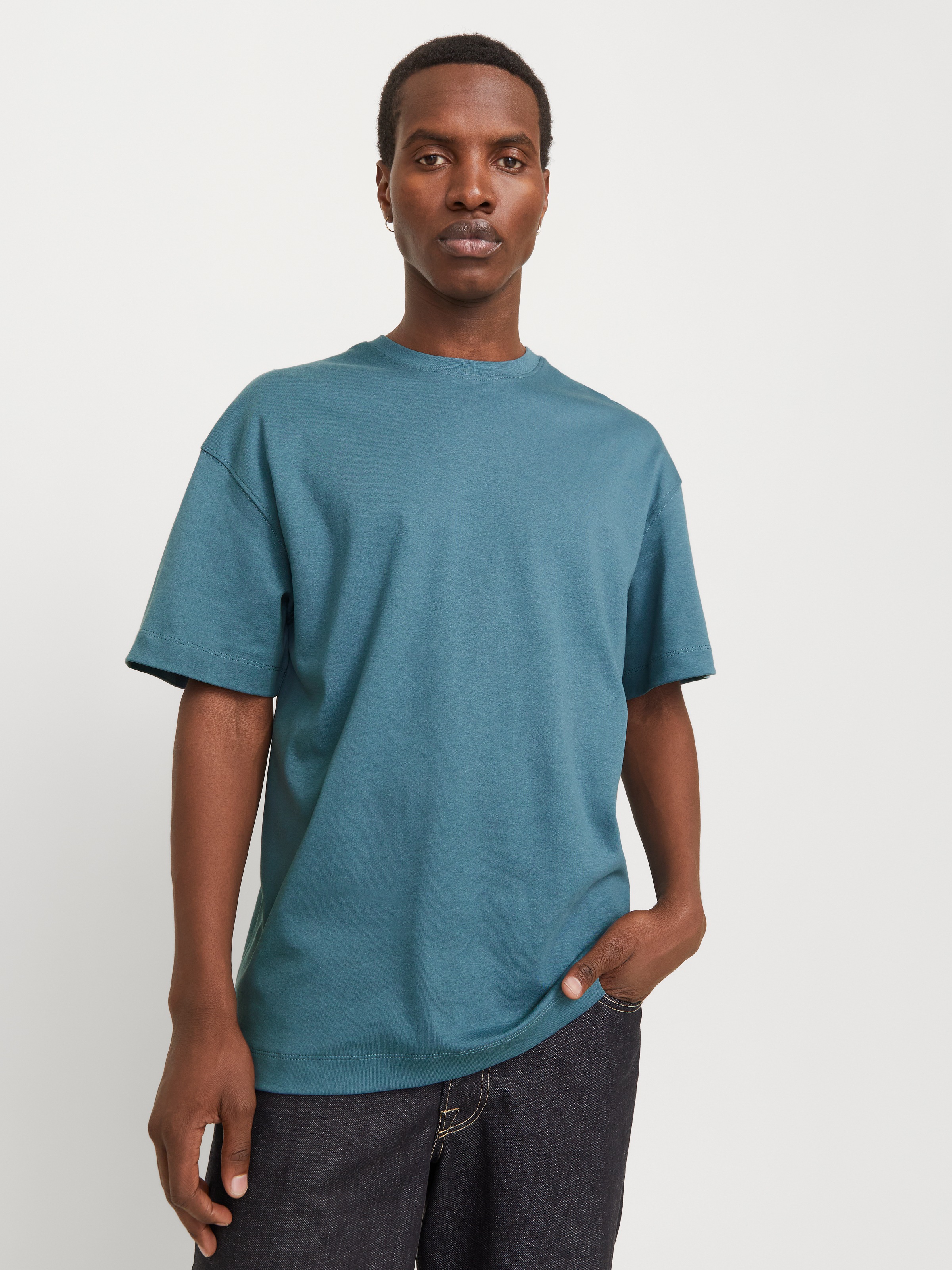 Jack & Jones "JJEURBAN EDGE TEE SS O-NECK NOOS" mit Rundhalsausschnitt günstig online kaufen