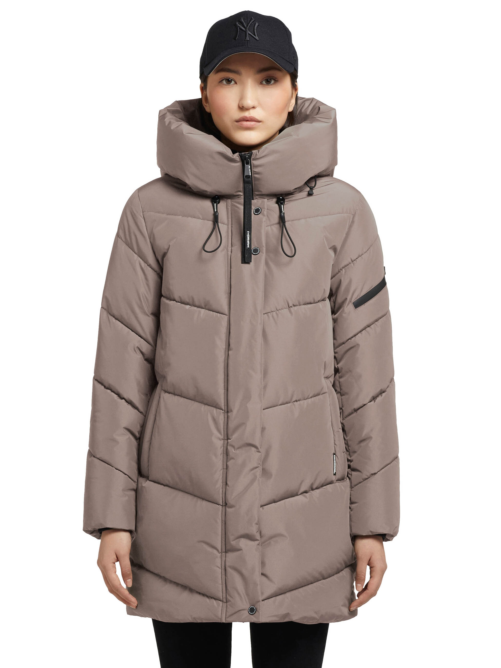 khujo Steppjacke »JORDIS4«, (1 St.), mit Kapuze