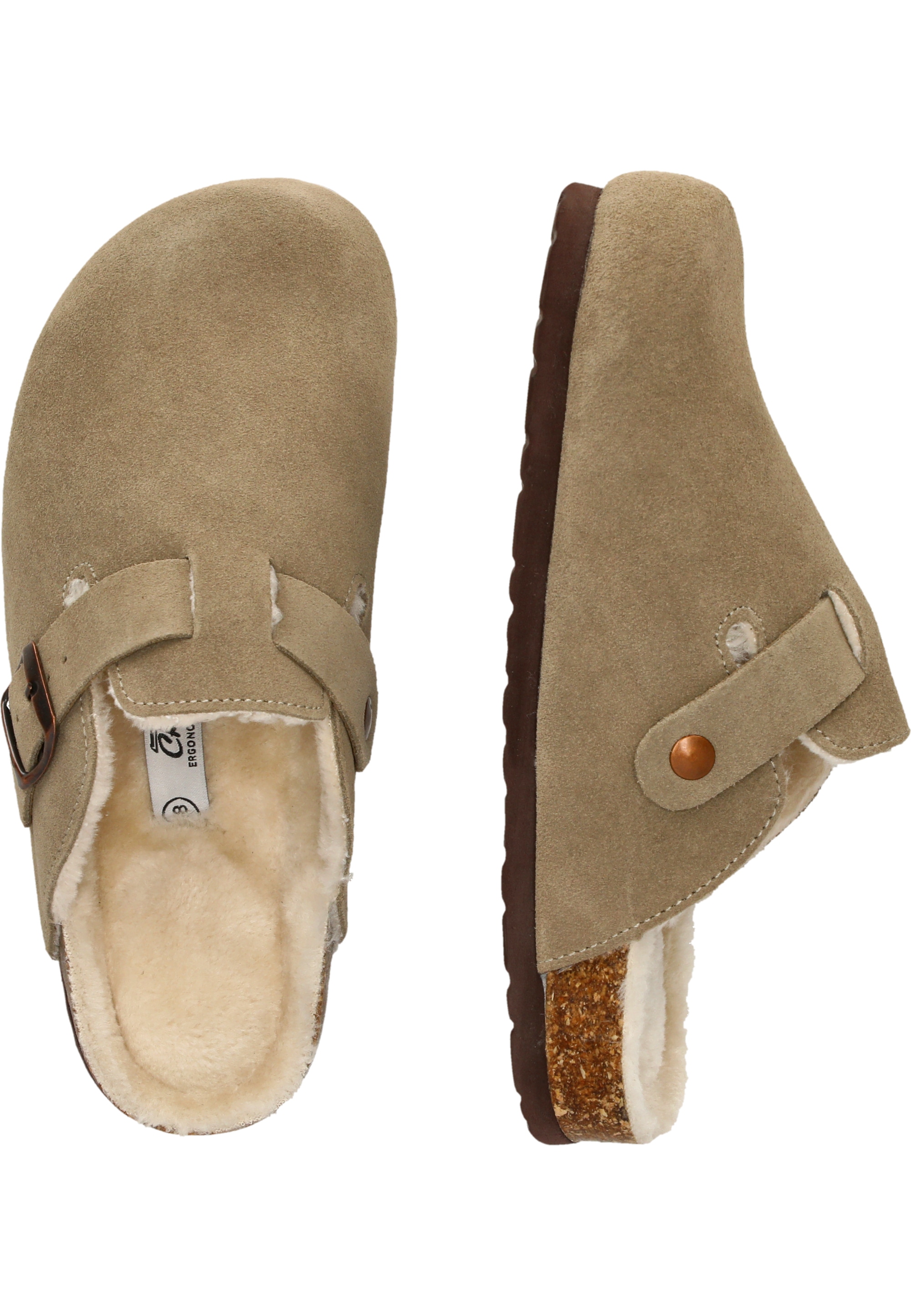 CRUZ Hausschuh »Camillo«, mit Fleece-Innenmaterial