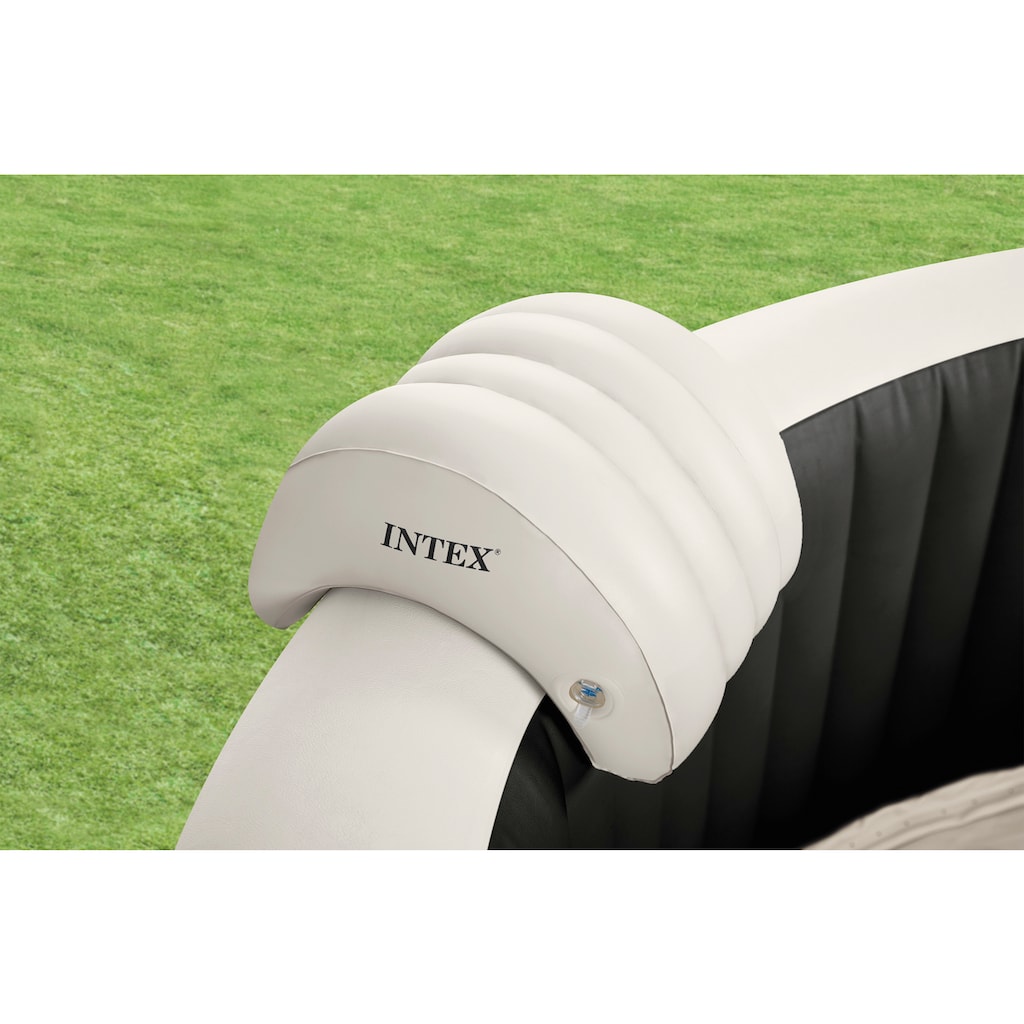 Intex Whirlpool »PureSPA "Jet + Bubble Deluxe" octagon, onyx black«, (Set)