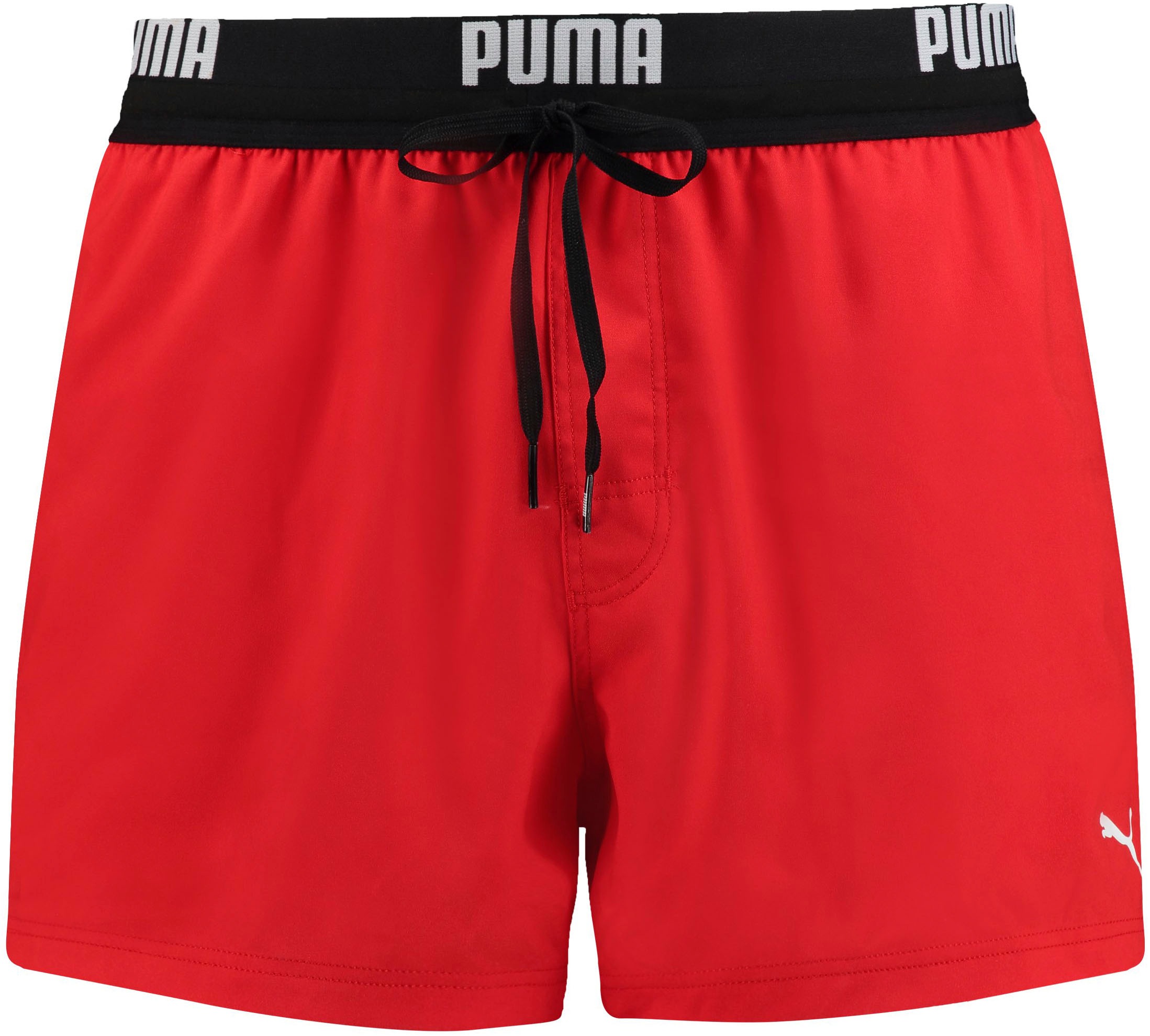 PUMA Badeshorts "PUMA SWIM MEN LOGO SHORT SHORTS 1P" Seitentaschen, Gesäßta günstig online kaufen