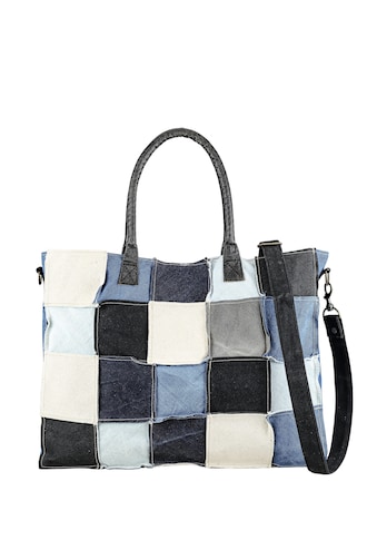 Schultertasche »Patchwork Jeans«