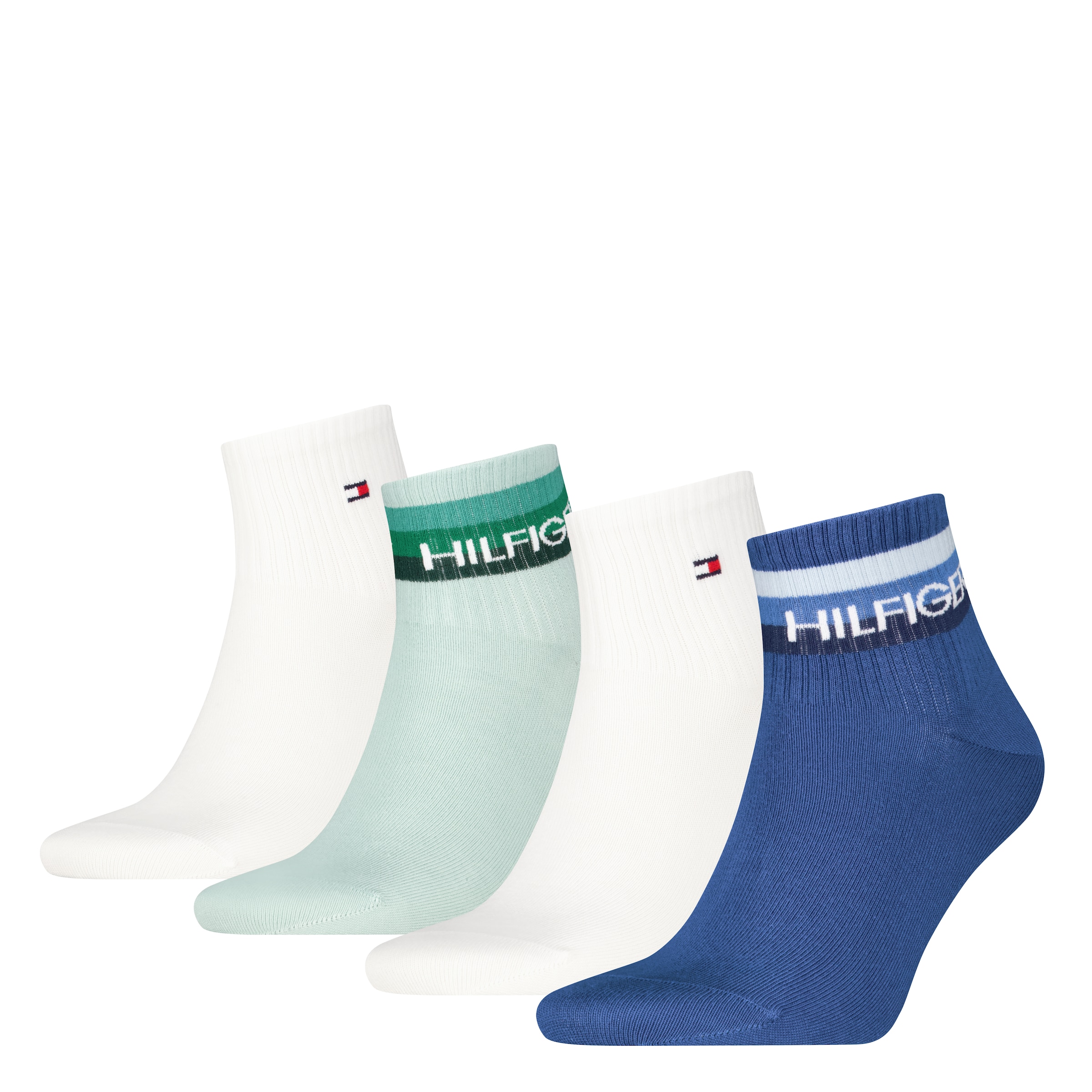 Tommy Hilfiger Kurzsocken "TH MEN QUARTER 4P SPORT TH LOGO ECOM" 4 Paar günstig online kaufen