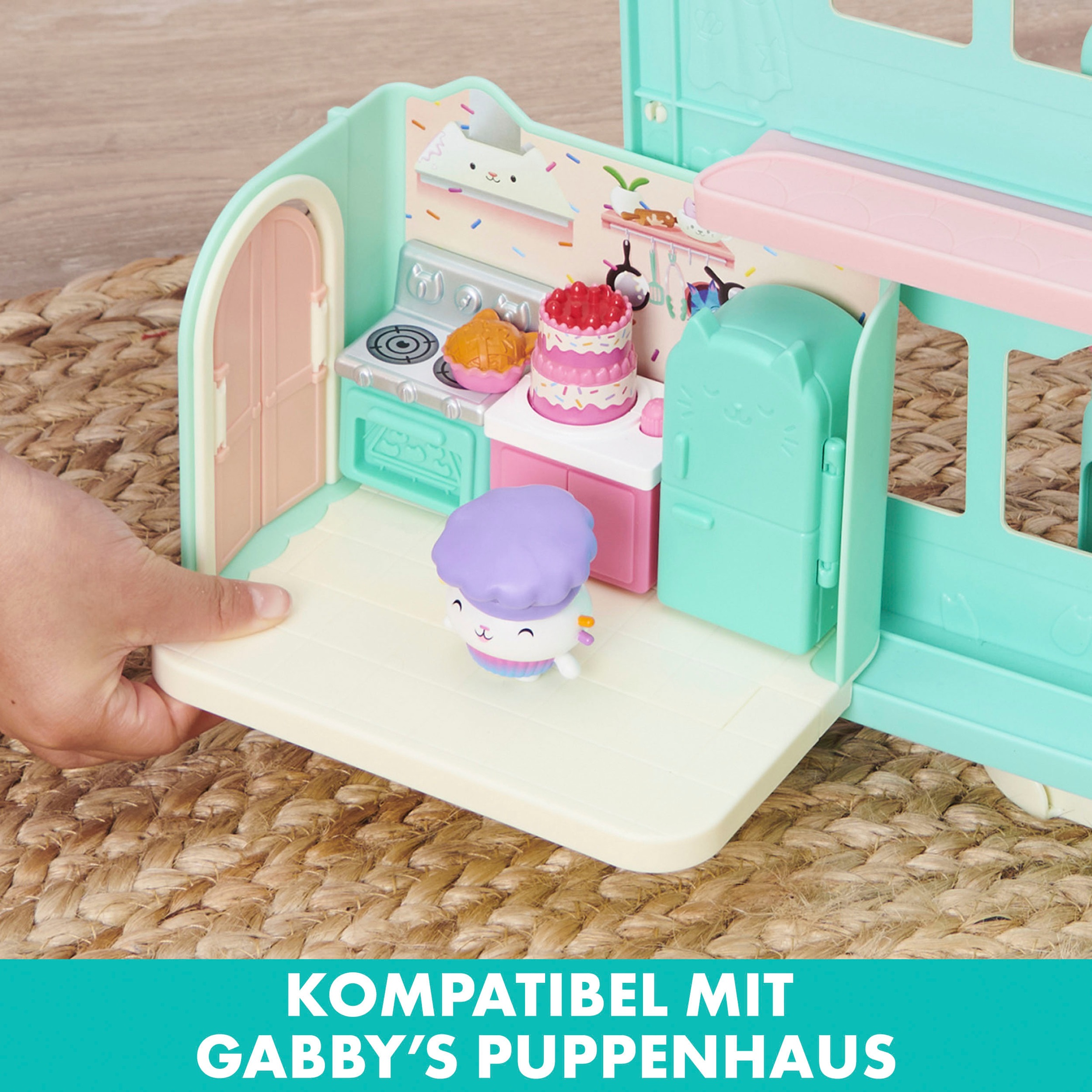 Spin Master Spielwelt »Gabby's Dollhouse – Deluxe Room – Cakey's Küche«