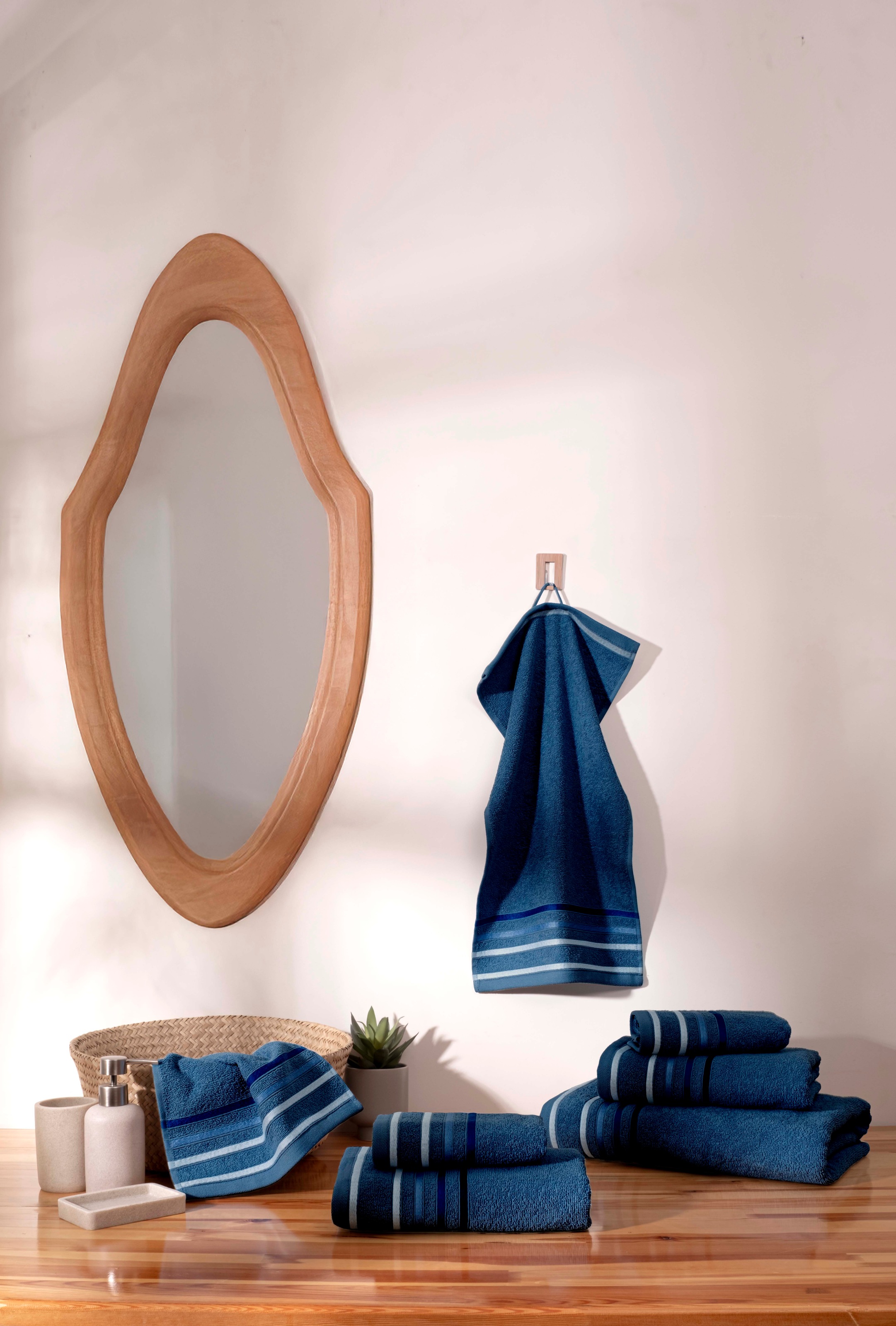 OTTO home Handtuch Set "Niki, Duschtuch, Handtücher und Gästetücher" Set Wa günstig online kaufen