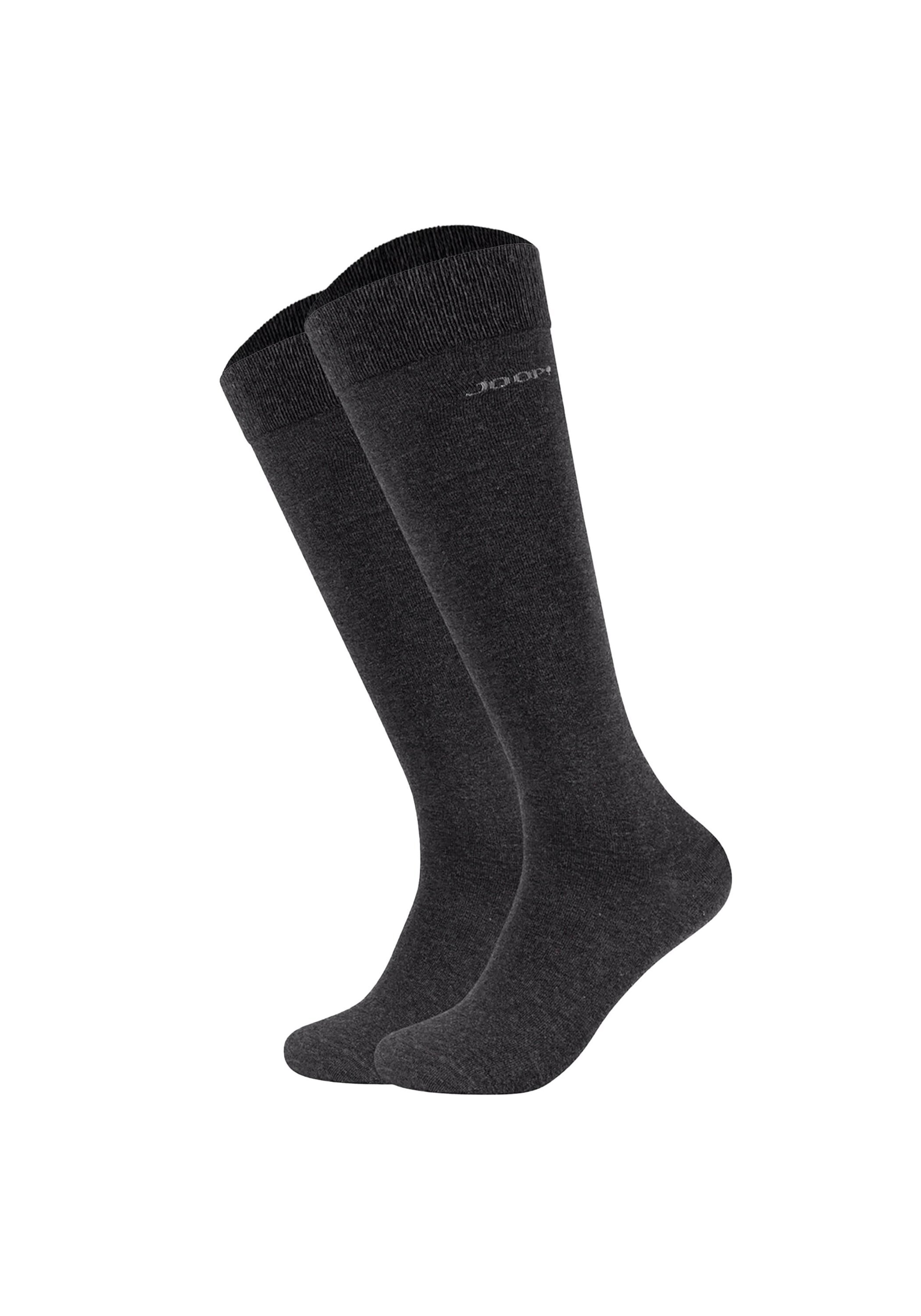 JOOP Kniestrümpfe "Socken Unisex premium essential cotton Knee High 2p 2er günstig online kaufen