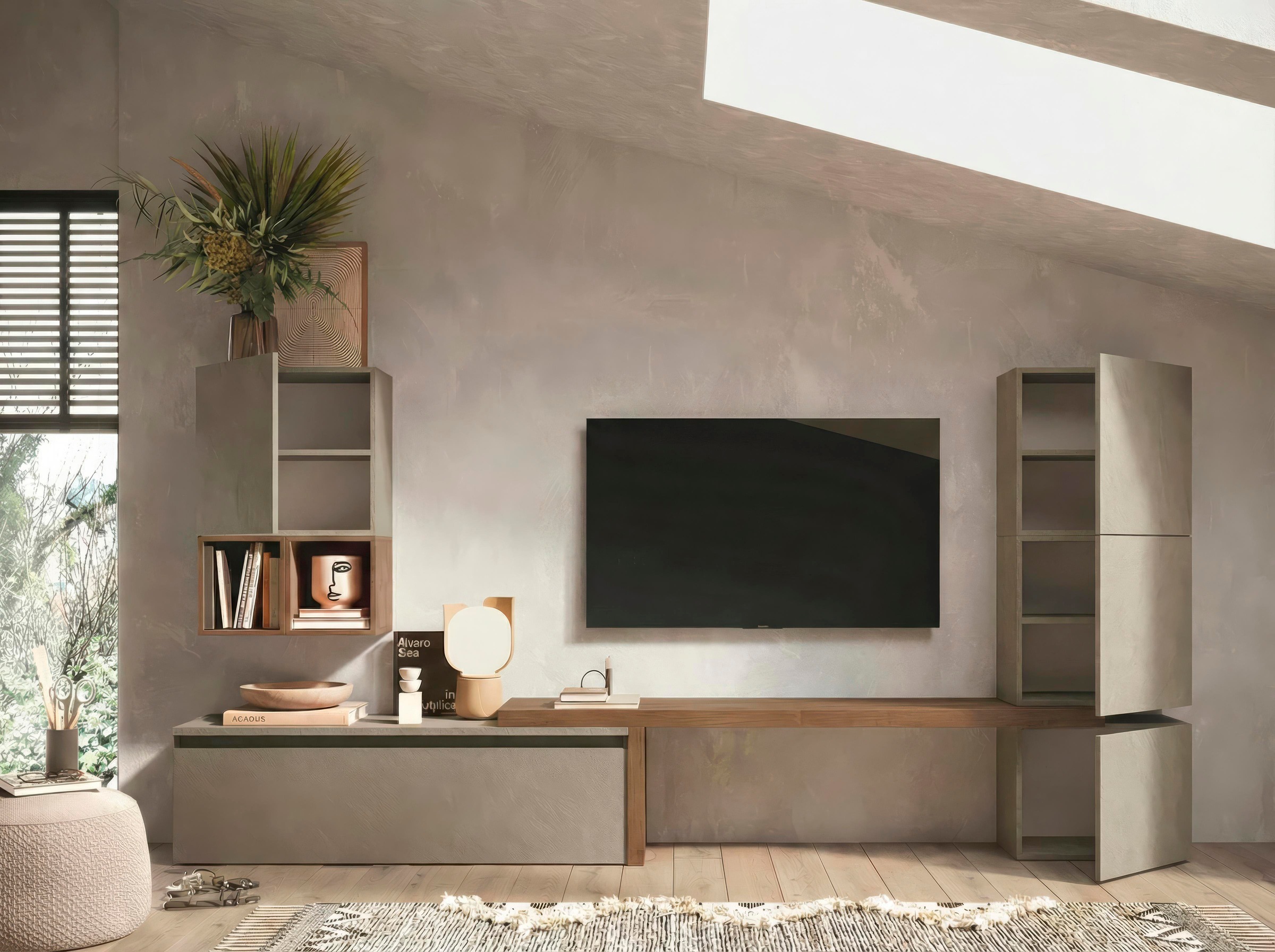 Home affaire Wohnwand "Infinity, 7tlg. Breite 290 cm, Höhe variabel, Schran günstig online kaufen