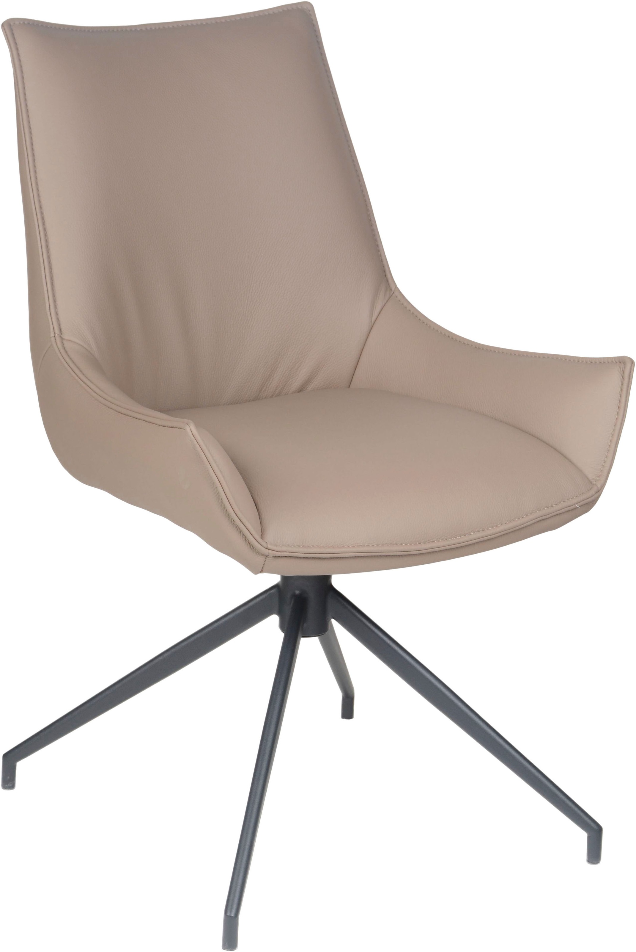 Home affaire Esszimmerstuhl "Firenze" (Set) 2 Stk.Drehstuhl Firenze grey günstig online kaufen