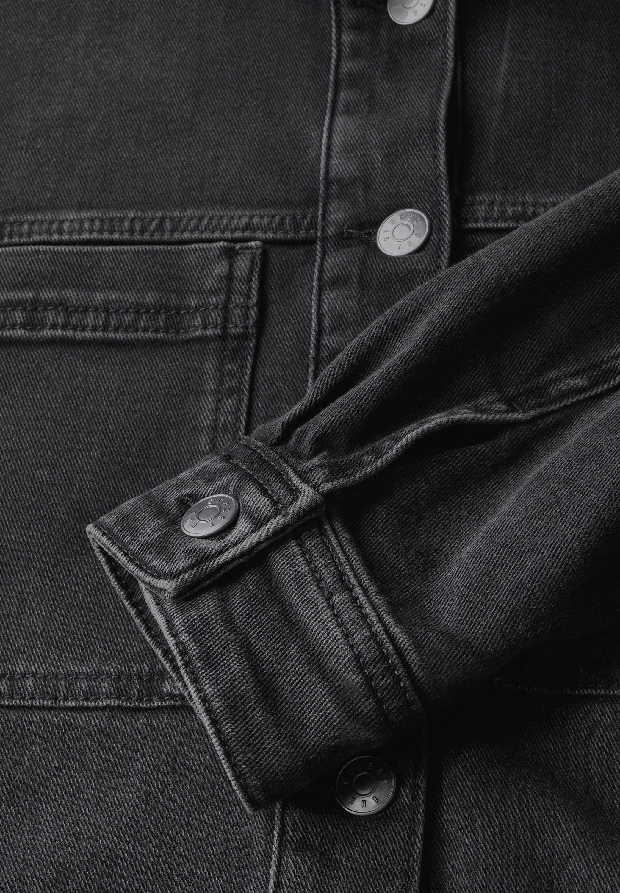 STREET ONE Jeansjacke, mit Brust Taschen