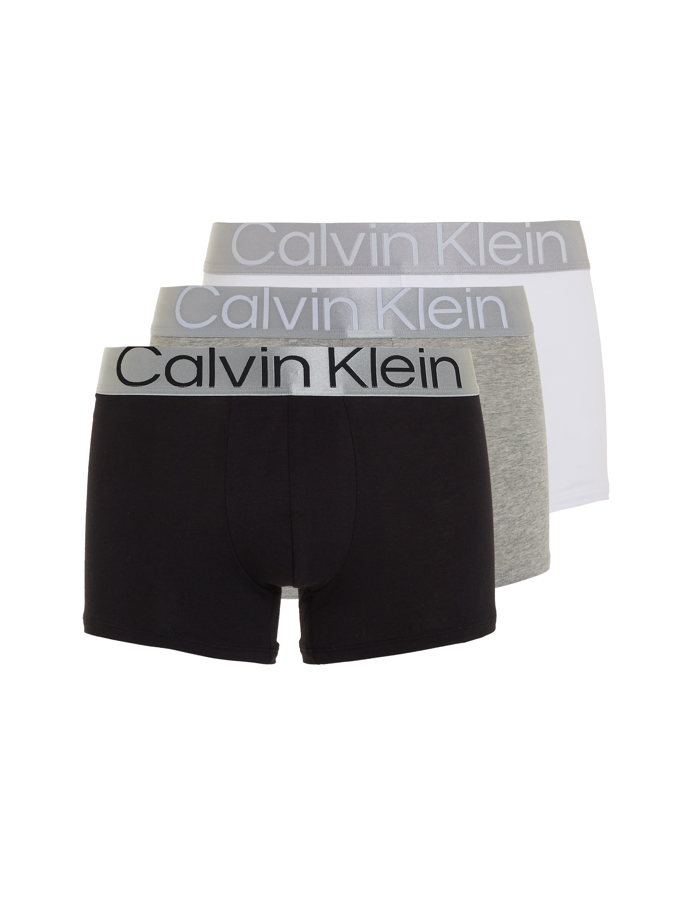 Calvin Klein Retro Pants, (Packung, 3 St., 3er-Pack), mit breitem elastischem Bund