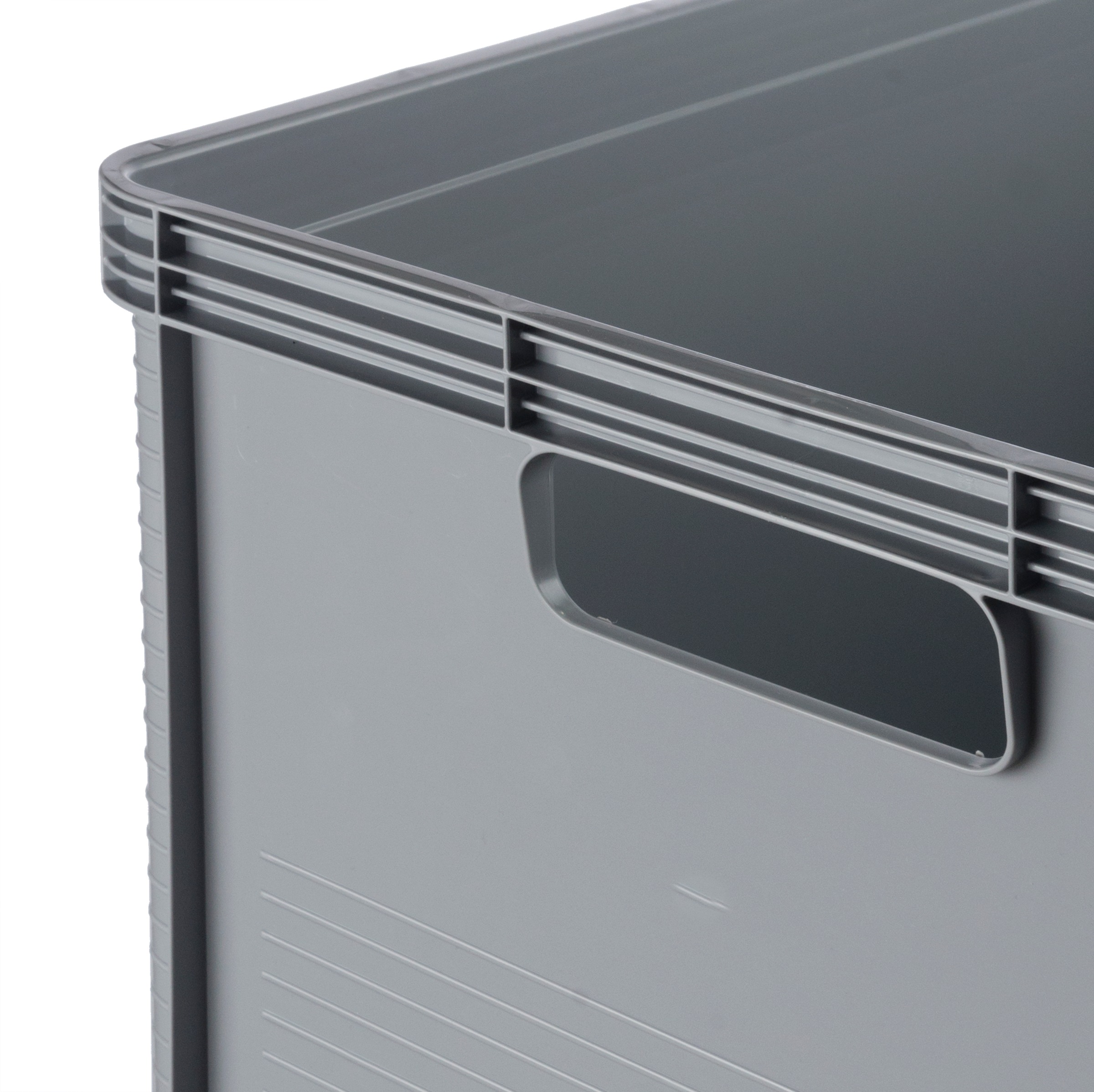 keeeper Transportbehälter »Transportbox robert, 3er Set, 64 L, 60 x 40 x 32 cm« 40 cm breit 32 cm hoch 60 cm lang Set, 3 Stk. tlg. säure- und laugenbeständig, 60 kg Tragkraft