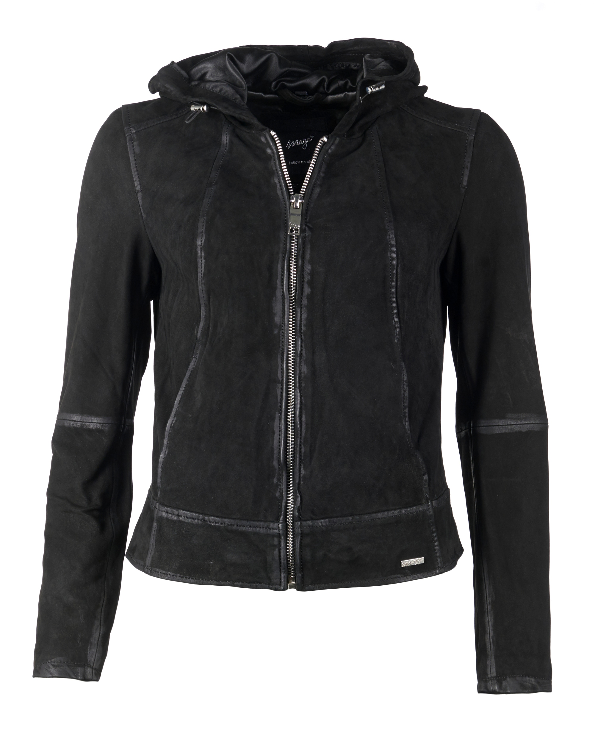 Maze Lederjacke mit weich Gummizug »Donie« online | kaufen BAUR