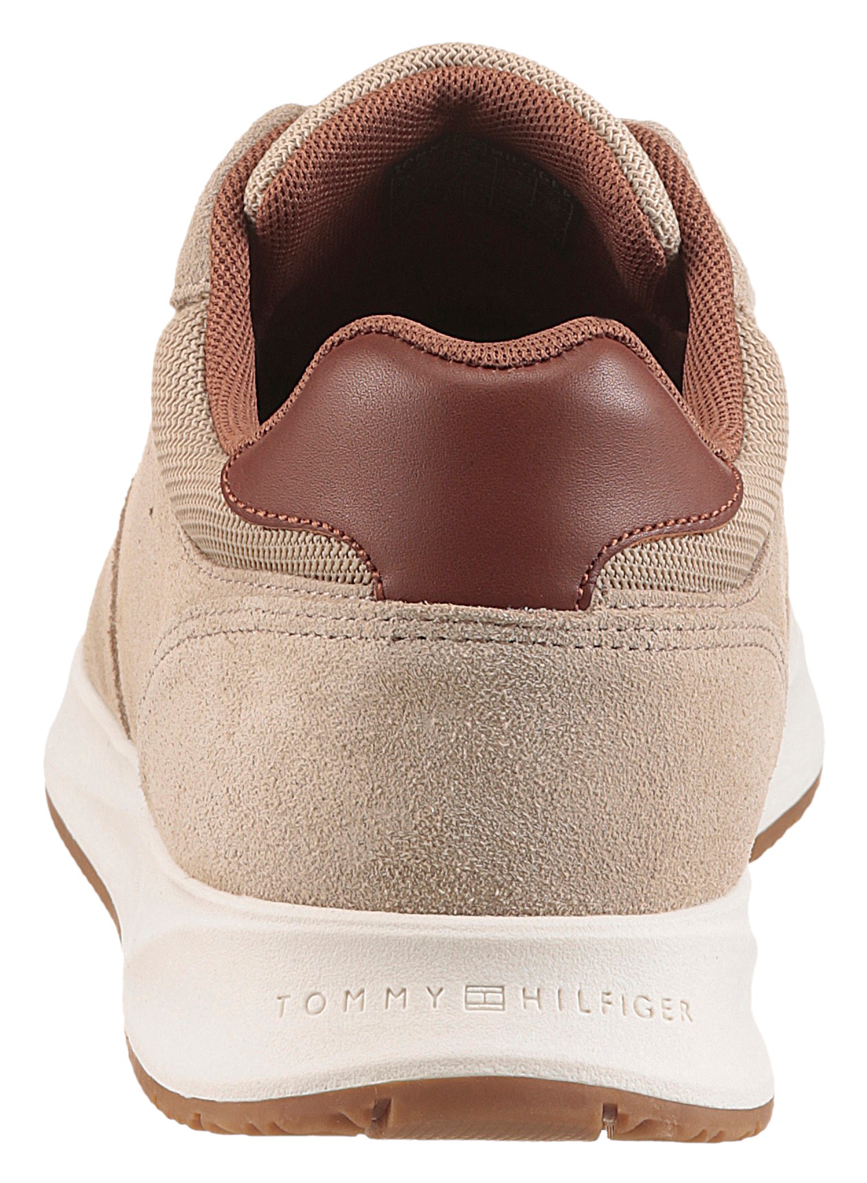 Tommy Hilfiger Sneaker »PREMIUM SUEDE HYBRID«, Freizeitschuh, Halbschuh, Schnürschuh, weiche Schaftrand-Polsterung