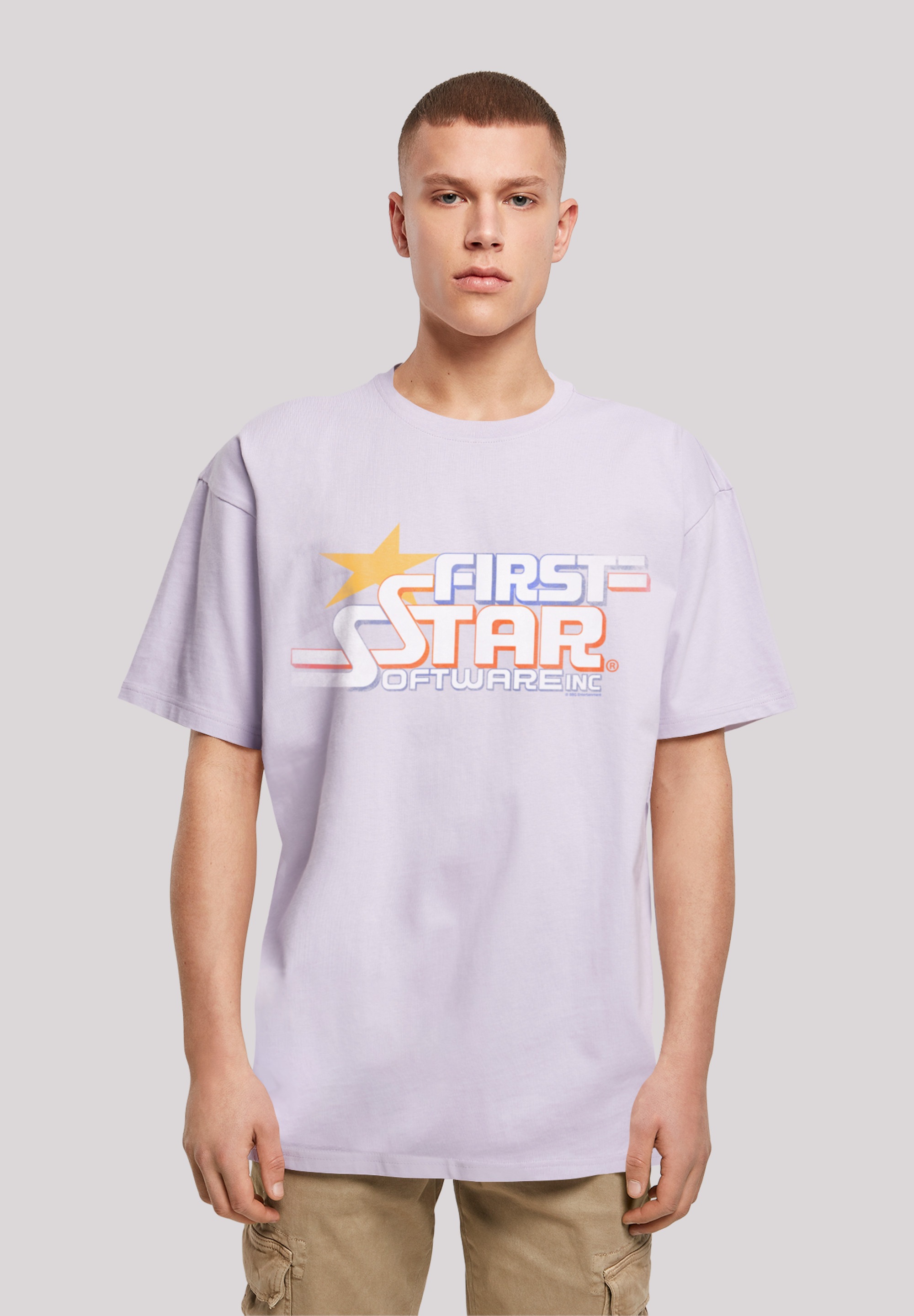 F4NT4STIC T-Shirt »FIRSTSTAR Inc Retro Gaming SEVENSQUARED«, Print