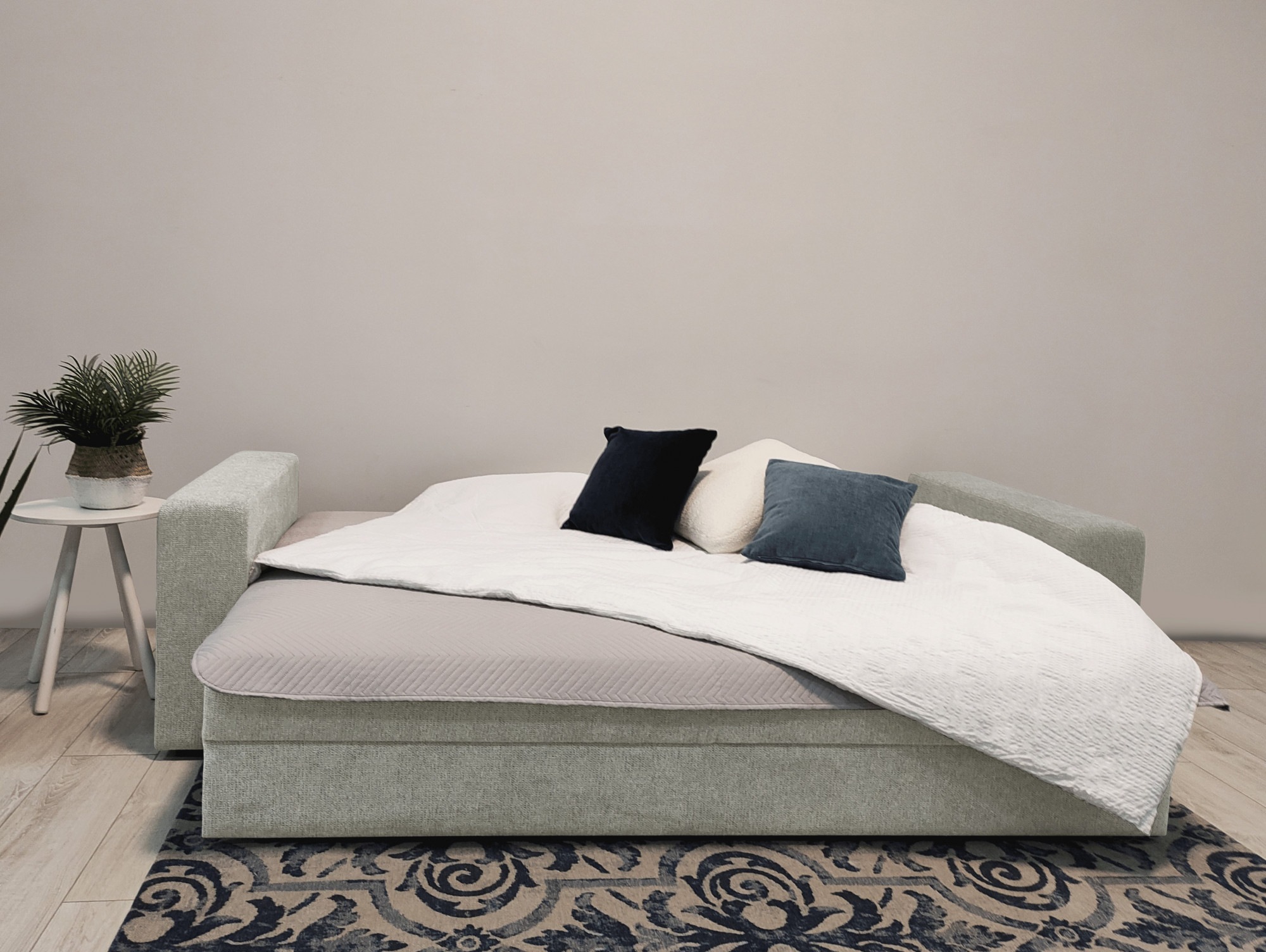 Home affaire Schlafsofa »Calrence«, mit aufklappbarer Bettfunktion, zwei Armlehnevarianten in der Serie