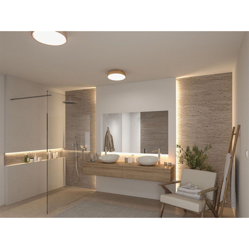 Paulmann LED Deckenleuchte »Selection Bathroom Oka IP44 24W 230V Kunststoff«, 1 flammig-flammig