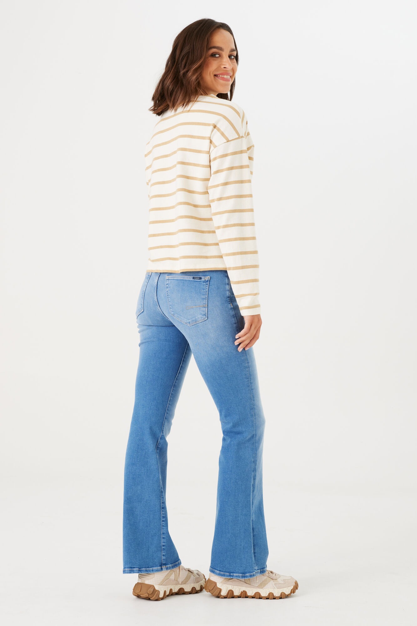 Garcia Slim-fit-Jeans "Celia Flare" günstig online kaufen