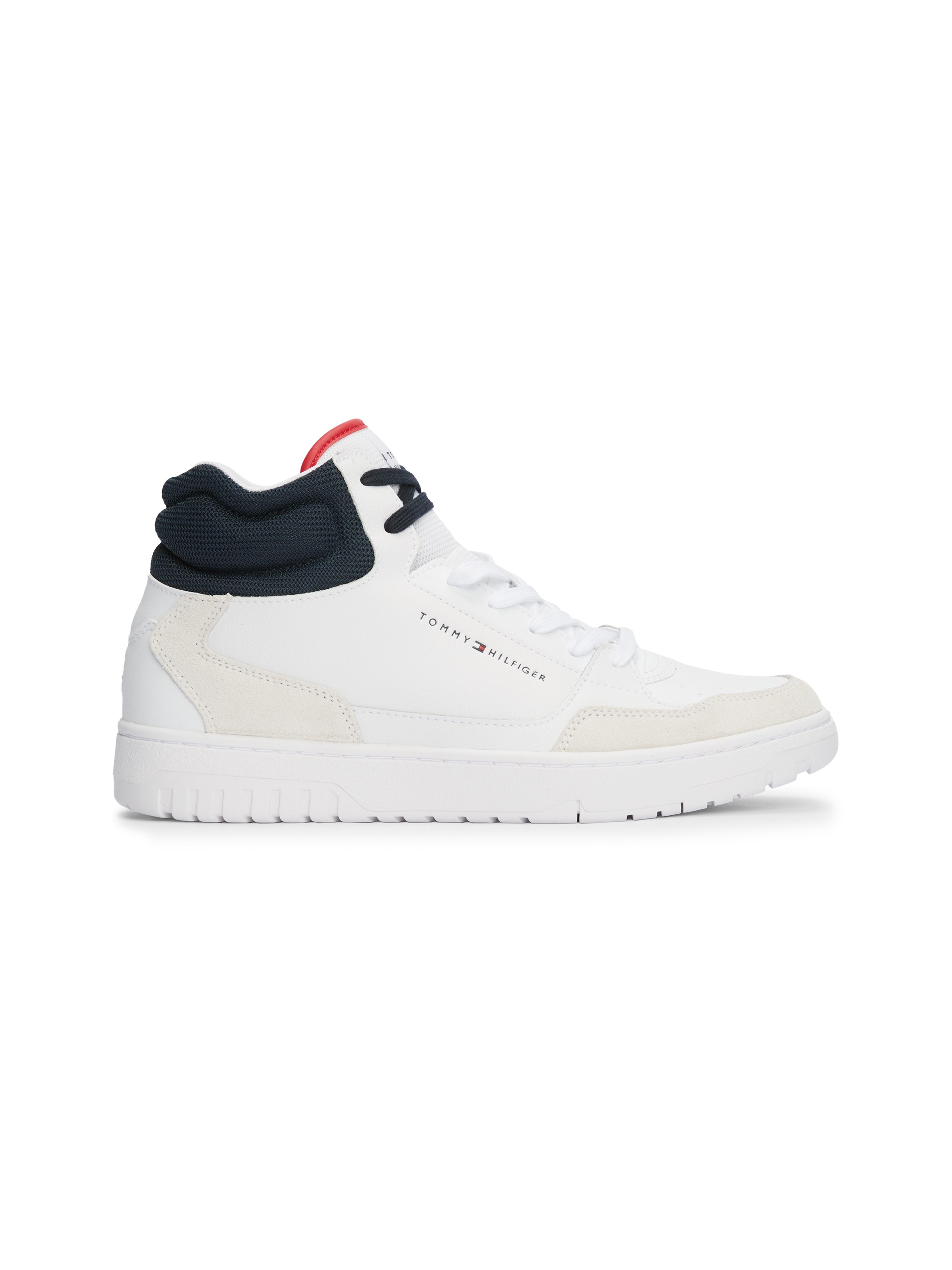 Tommy Hilfiger Sneaker »TH BASKET CORE MIDCUT«  , Schnürboots, High-Top-Sneaker mit weich gepolstertem Schaftrand