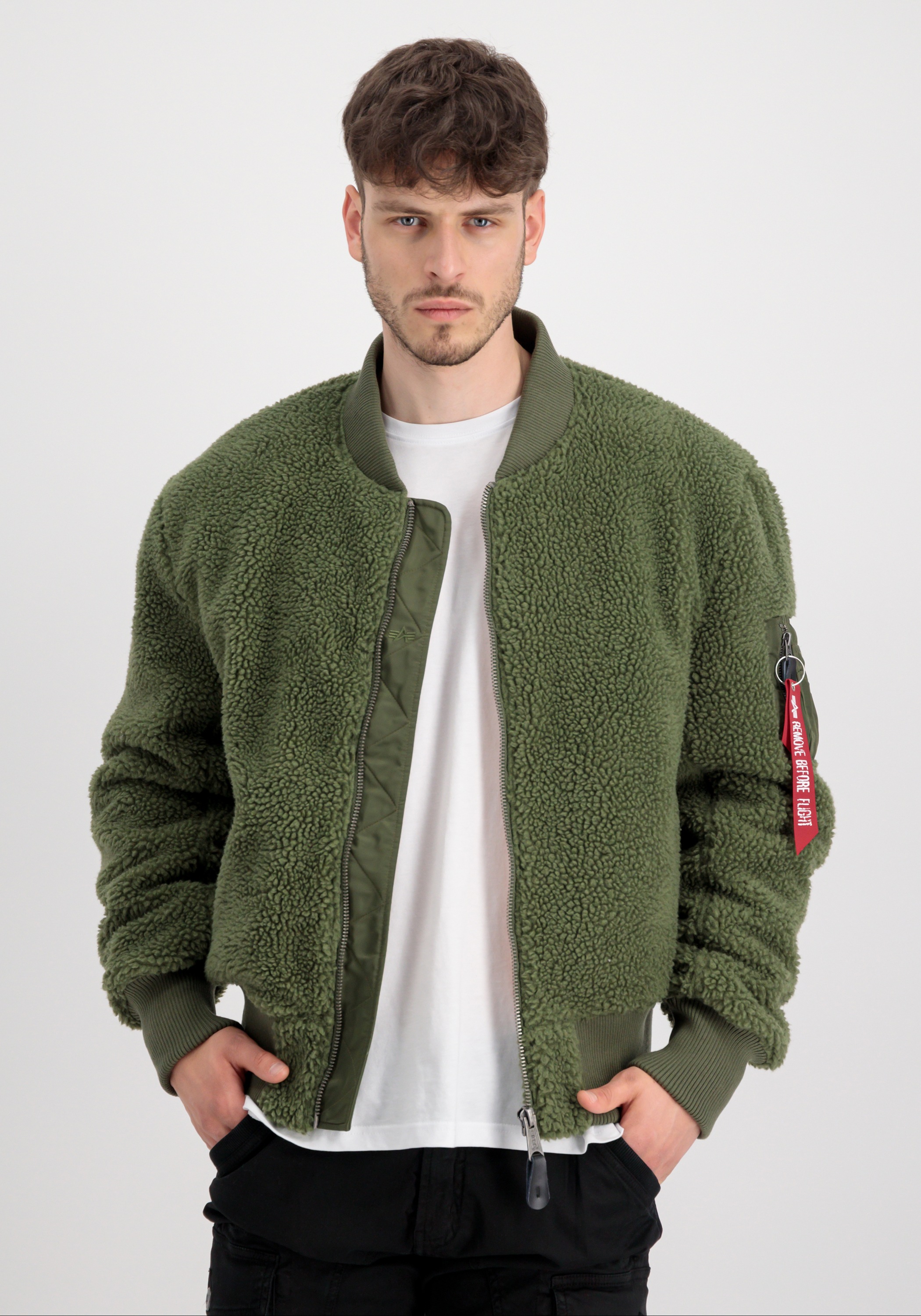 Alpha Industries Bomberjacke "Alpha Industries Men - Bomber Jackets MA-1 Teddy"