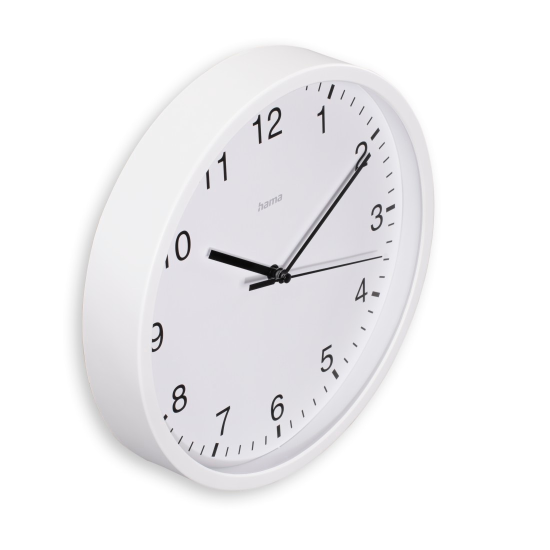 Hama Wanduhr »Wanduhr "Elba", Ø 25 cm, ohne Ticken«, geräuscharm