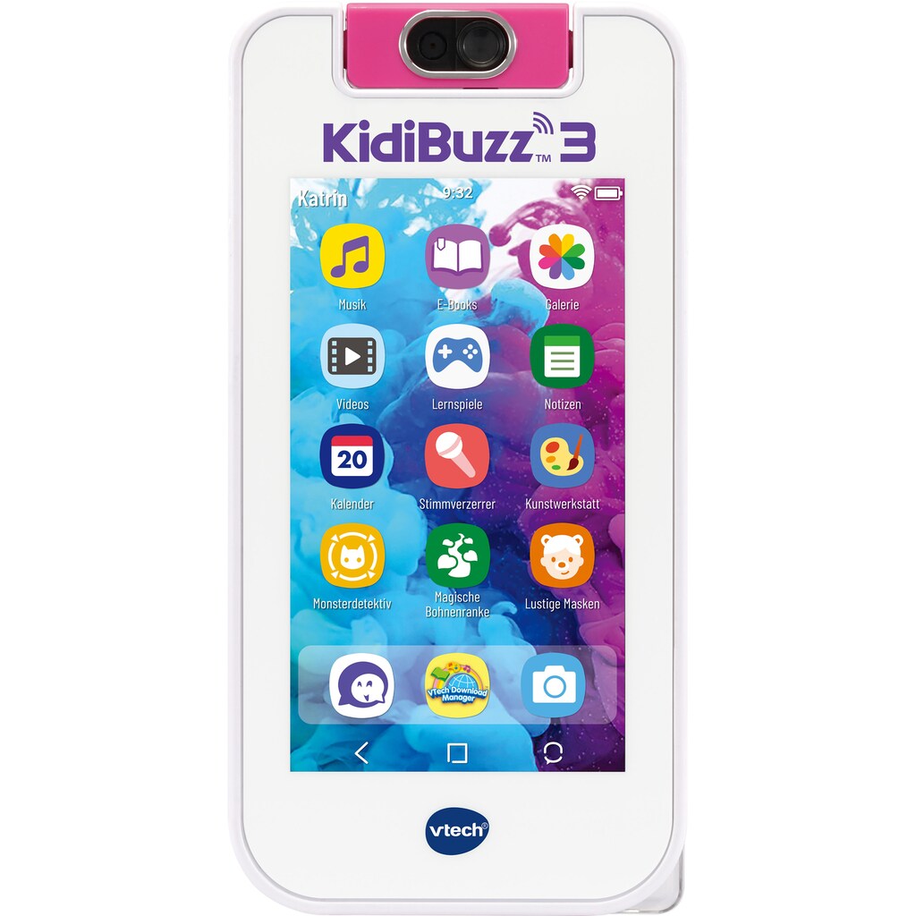 Vtech® Spiel-Smartphone »Kiditronics, KidiBuzz 3, pink«